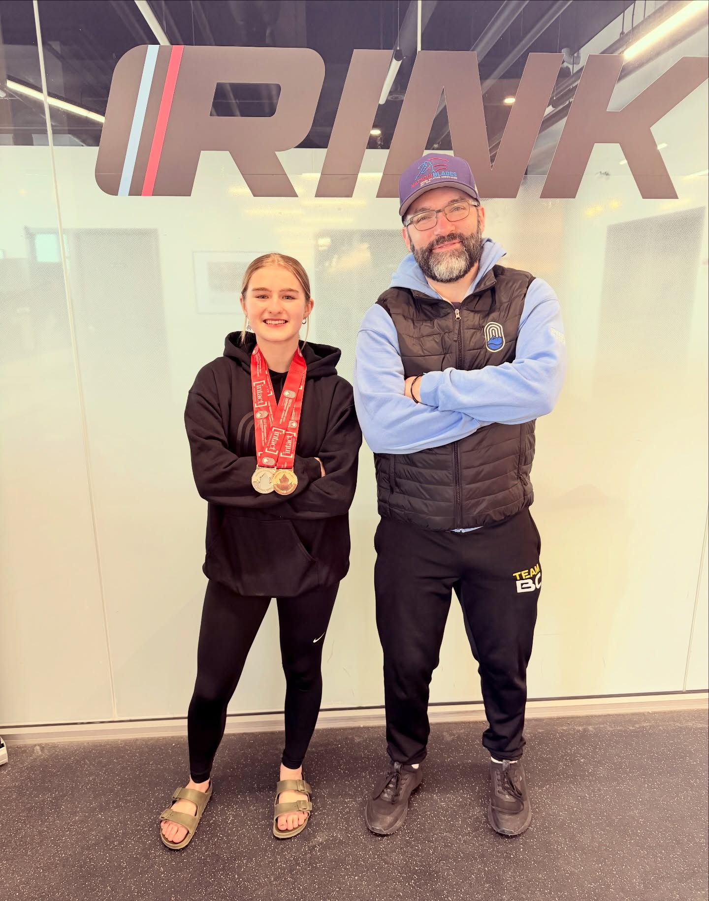 🥉 🥈 2026 CYST - West National Championships this weekend in Winnipeg, Manitoba was a success for our Sardis Flier Alex Mueller. Winning a bronze medal in the 1500m on Day - 1 and a silver medal in the 800m on Day - 2!! And a big Congratulations to Coach Keven Fitzpatrick as the Head Coach of Team B.C.!! These Fliers represented the Province proudly!! 🎊👏🏼👏🏼 🎉#canadianyouthshorttrackwest #bcspeedskating #bestcoach #sardifliersspeedskating #ssc