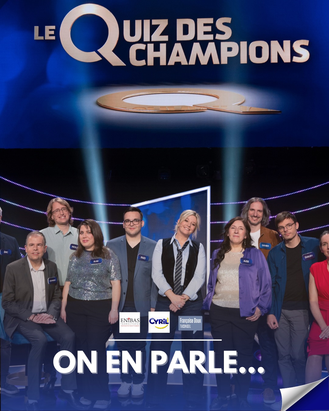 Le Quiz des Champions a fait son grand retour avec @flavieflamentoff aux commandes !
Des candidats redoutables, des questions pointues et une bonne dose de suspense… Qui sera le champion des champions 🌟 ?
Rendez-vous ce soir pour un nouveau numéro spécial Sidaction à 21h10 sur France 3 📺
#qdc #flavieflament #francetv #sidaction