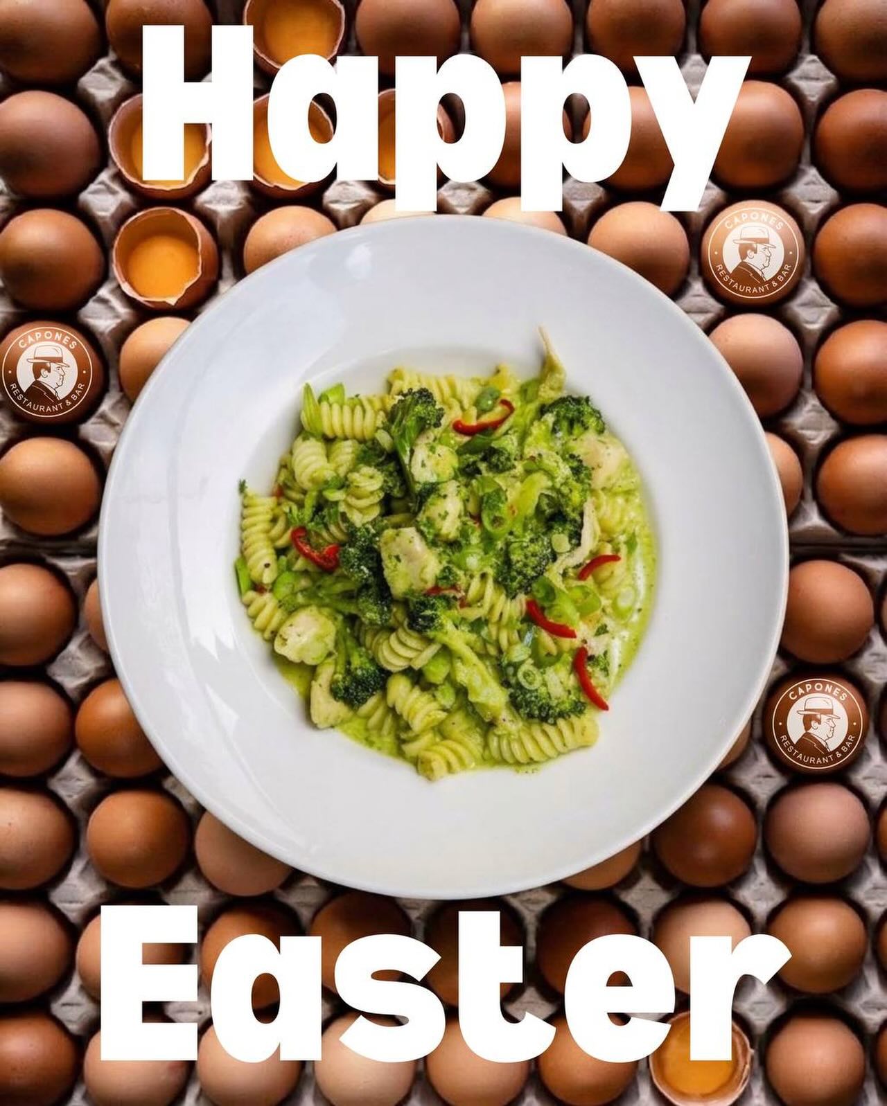 Happy Easter from all of us at Capones! 🐣✨
Wishing all our wonderful customers a lovely weekend filled with joy, good food, and time with the people who matter most.
#caponesgalway #restaurantgalway #galway #thisisgalway #wildatlanticway familyrestaurant outdoordining tastyfood burgersgalway lunchgalway dinnergalway pizzagalway cocktailsgalway galwaygrub knocknacarra barna salthill