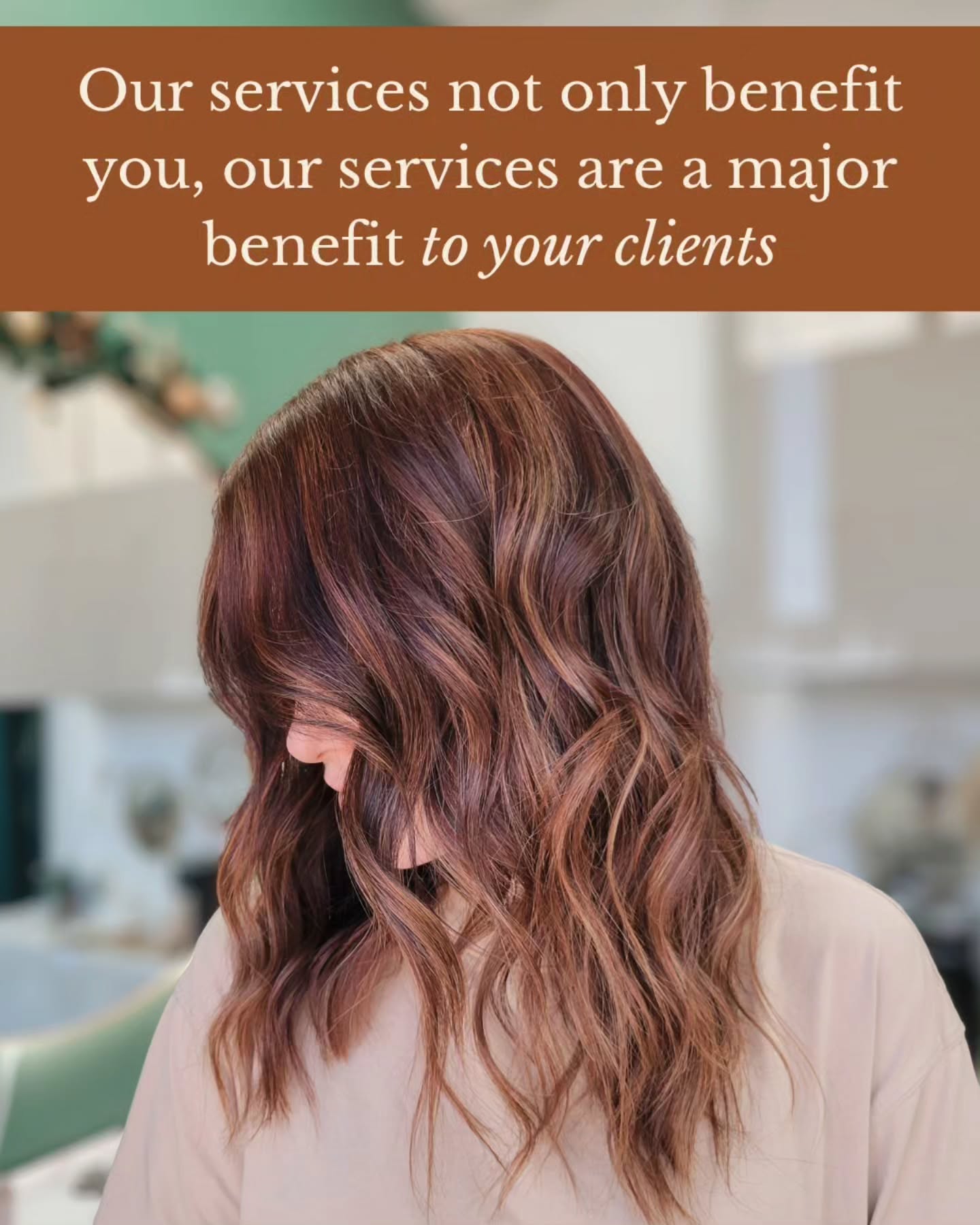 Hiring our services to cover your leave while you are out of the salon is a way to support you and your clients🙌
It's a way to really nurture your clients to ensure they are taken care of because we are traveling directly to you and your space to do so. We are there solely for your clients so that they don't have to get used to a whole new space and system.
Not only that, but because of the prep we do with you, your clients can receive their "usual" in the most seamless way possible.
Reach out to us in the DM's with any questions you have!