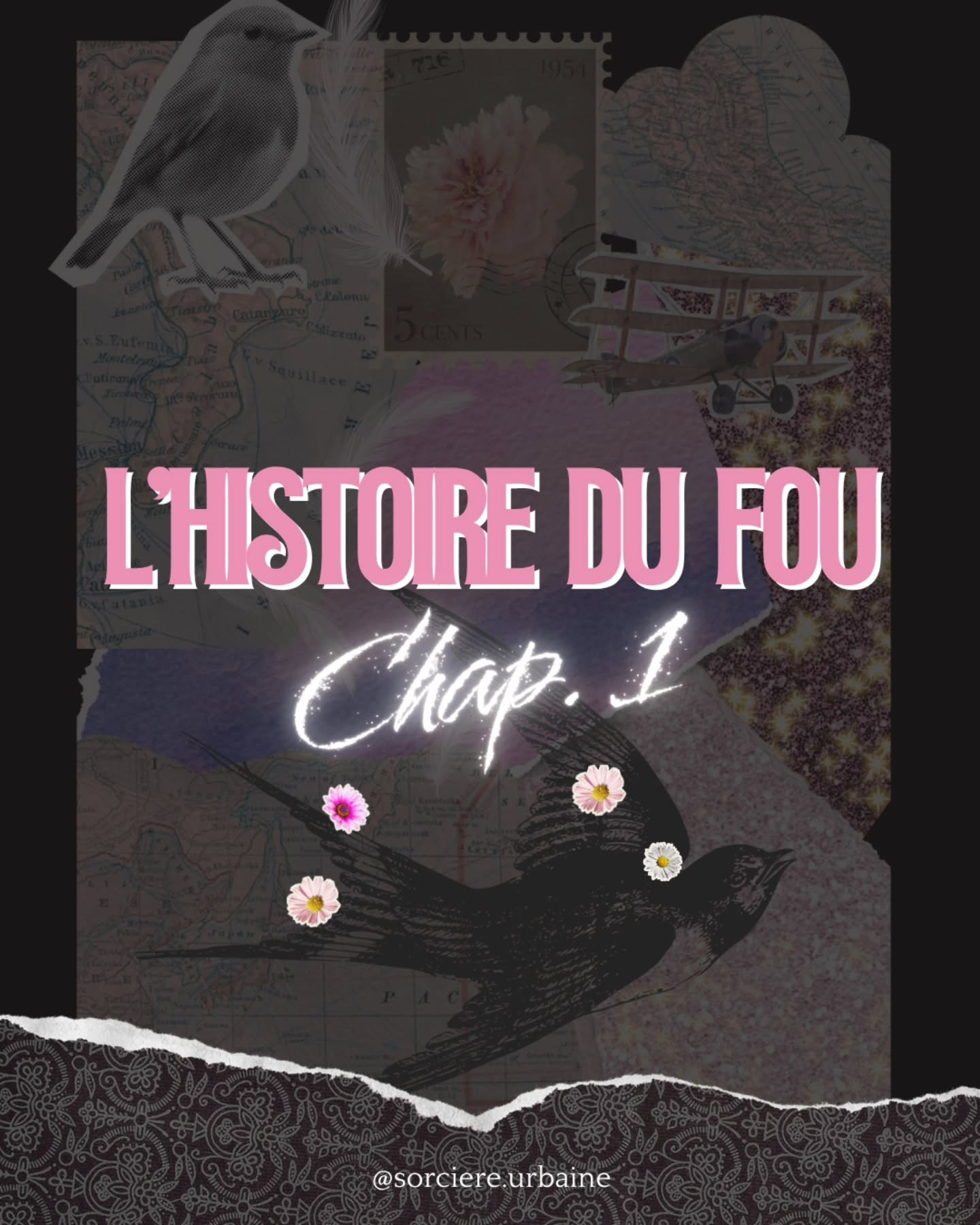 | Ouvre la première page… |
À l’Institut, depuis quelques mois, je partage l’histoire du Fou aux apprenties de la Sororité Sybille. Fraîchement débarquées dans l’univers du tarot pour la plupart, j’avais l’envie de leur transmettre les leçons des arcanes autrement.
J’ai toujours aimé créer des histoires. La force des récits m’a émerveillé depuis enfant. C’est facile, c’est prenant.
Alors aujourd’hui, j’aimerais te partager le début de l’histoire. Quand tu tires la première carte et que la lame du Fou apparaît devant tes yeux. Laisse-toi porter et pars à la conquête de nouveaux territoires avec lui.
Et rendez-vous très bientôt, pour la suite de ses aventures…
Chapitre 2 - Rencontre avec le Mage
À venir… ⏳️