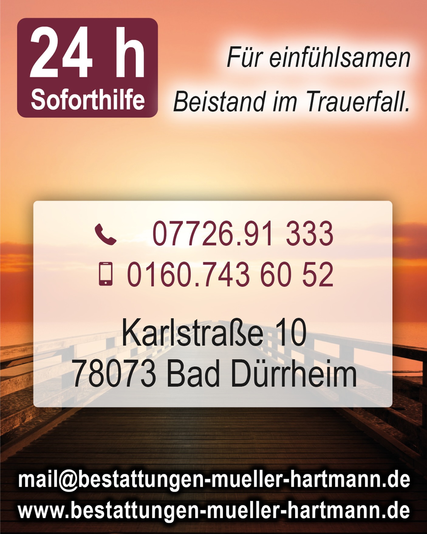 🌿 Unser Standort in Bad Dürrheim: kontaktieren Sie uns rund um die Uhr. Wir sind in Donaueschingen , Bräunlingen und Bad Dürrheim rund um die Uhr für Sie da #24hsoforthilfe im #trauerfall - Ihr #bestattungsinstitut #baddürrheim #Bestattungen www.bestattungen-müller-hartmann.de