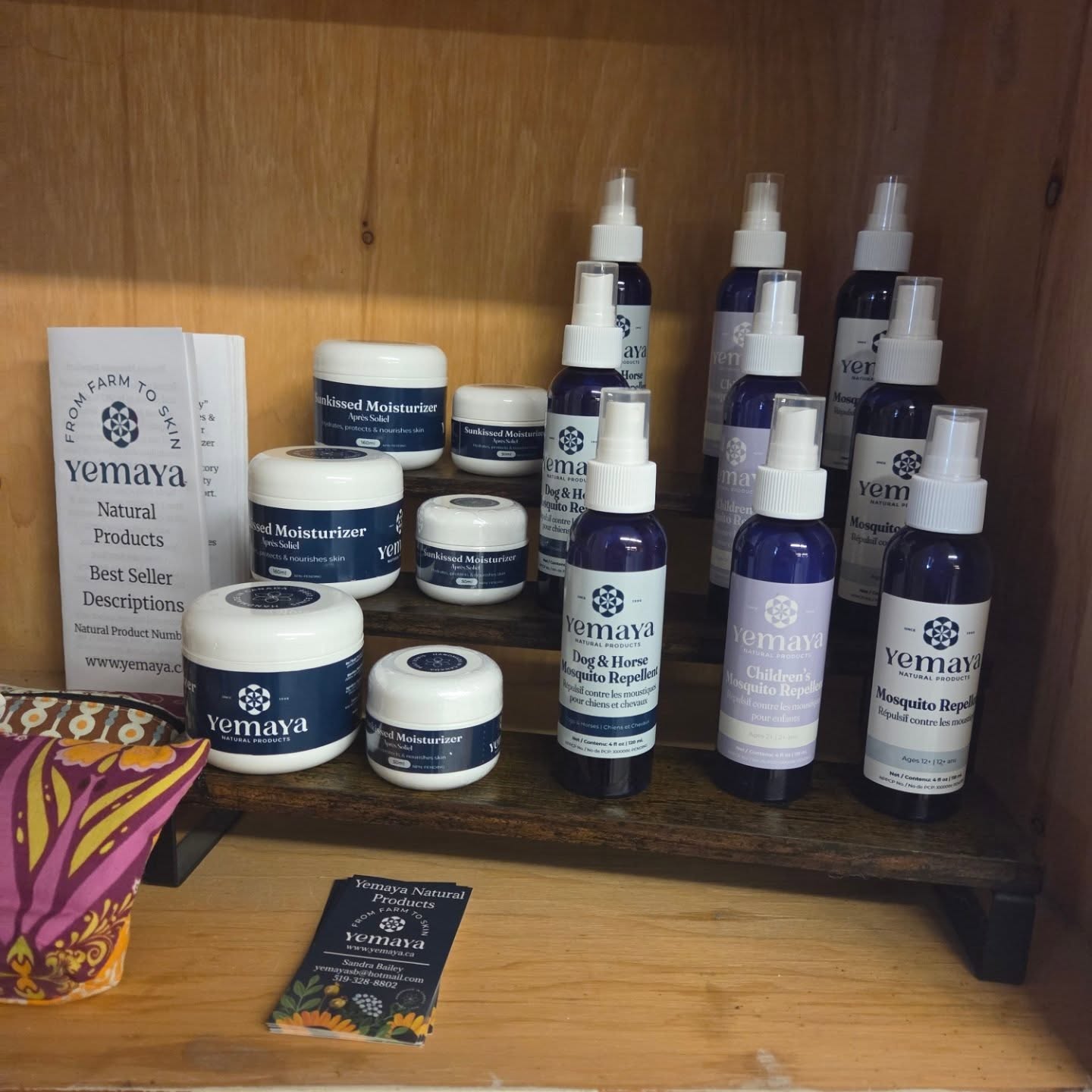 Updated signs at @zekveldgardenmarket, stop in for local pick up. Mosquito Repellent is fresh and also ready for pick up #Wyoming #market #yemaya #mosquitorepellent