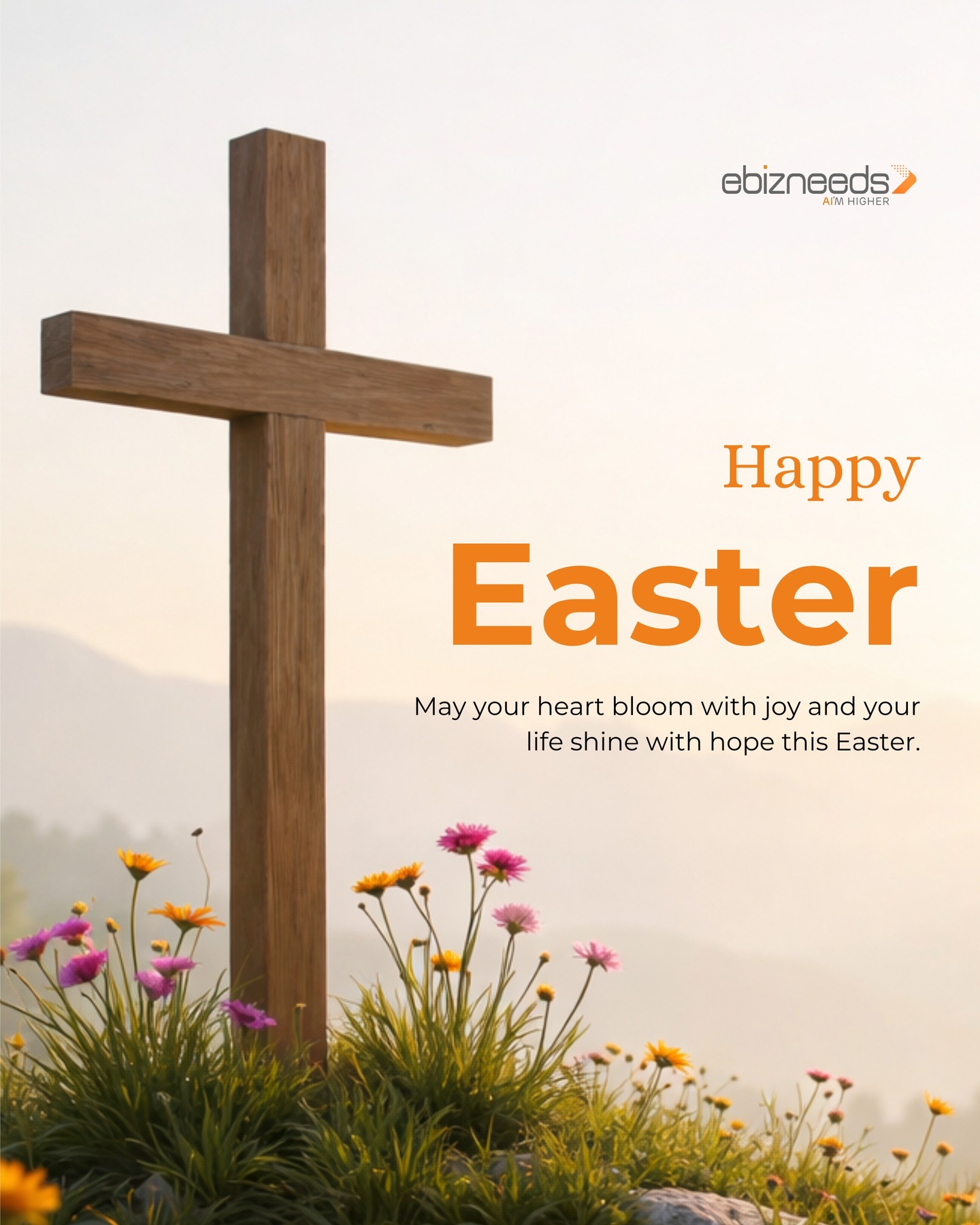 This Easter, we celebrate renewal - not just in spirit, but in ideas that shape tomorrow’s digital world.
Wishing you growth, success, and new opportunities.
#HappyEaster2026 #ebizneeds #InnovationDriven #BusinessExcellence #DigitalFuture