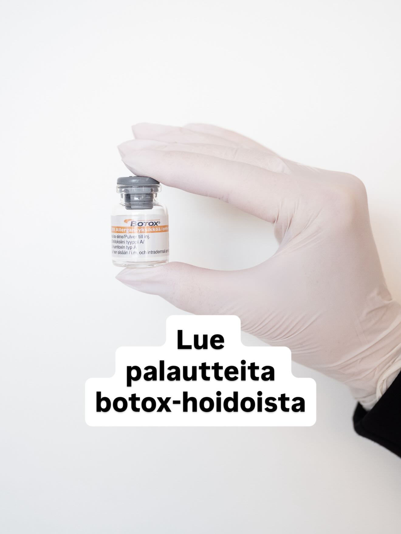 Botuliinihoidot on yksi suosituimmista hoidoista. Hoito on tehokas ilmejuonteisiin ja tuomaan freshimpää ilmettä kasvoille. ✨ Kiitos palautteista asiakkailleni!