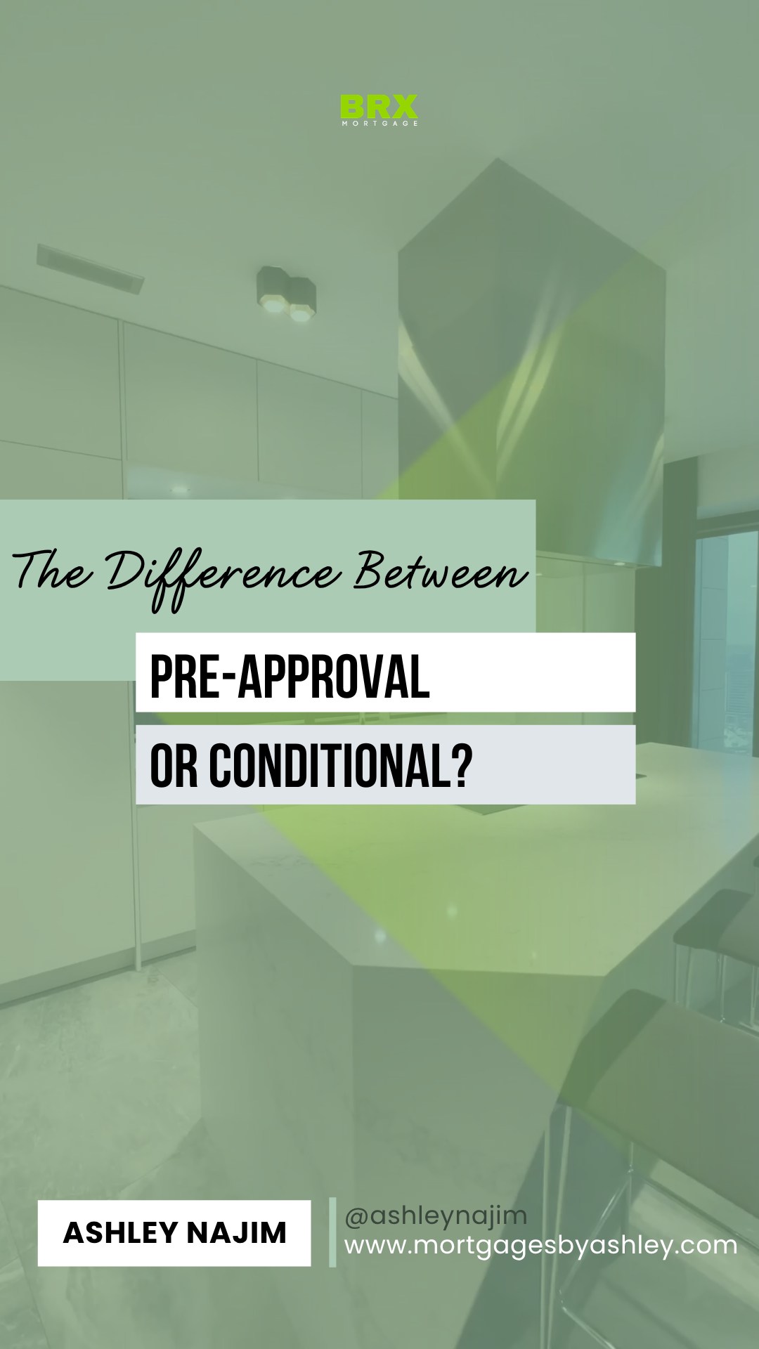 Pre-approval and conditional approval sound similar… but they’re very different stages 👇
A pre-approval is your starting point.
It’s based on your income, credit, and down payment to give you a realistic budget (not just a guess).
A conditional approval is when things get real.
You’ve found a home, and the lender reviews the property + your documents to give the green light… with conditions to finalize.
Here’s the mistake I see all the time 👇
People shop with a pre-approval thinking they’re fully approved… and then get surprised during financing.
Knowing the difference = fewer surprises, stronger offers, and way less stress.
If you want to walk into house hunting fully prepared (not just “pre-approved”), I’ve got you 🤝
📞 519-339-0883
📧 ashleynaj88@gmail.com
🌐 www.chatwithashley.ca
#MortgageBasics #PreApproval #HomeBuyingCanada #MortgageEducation #BRXMortgage