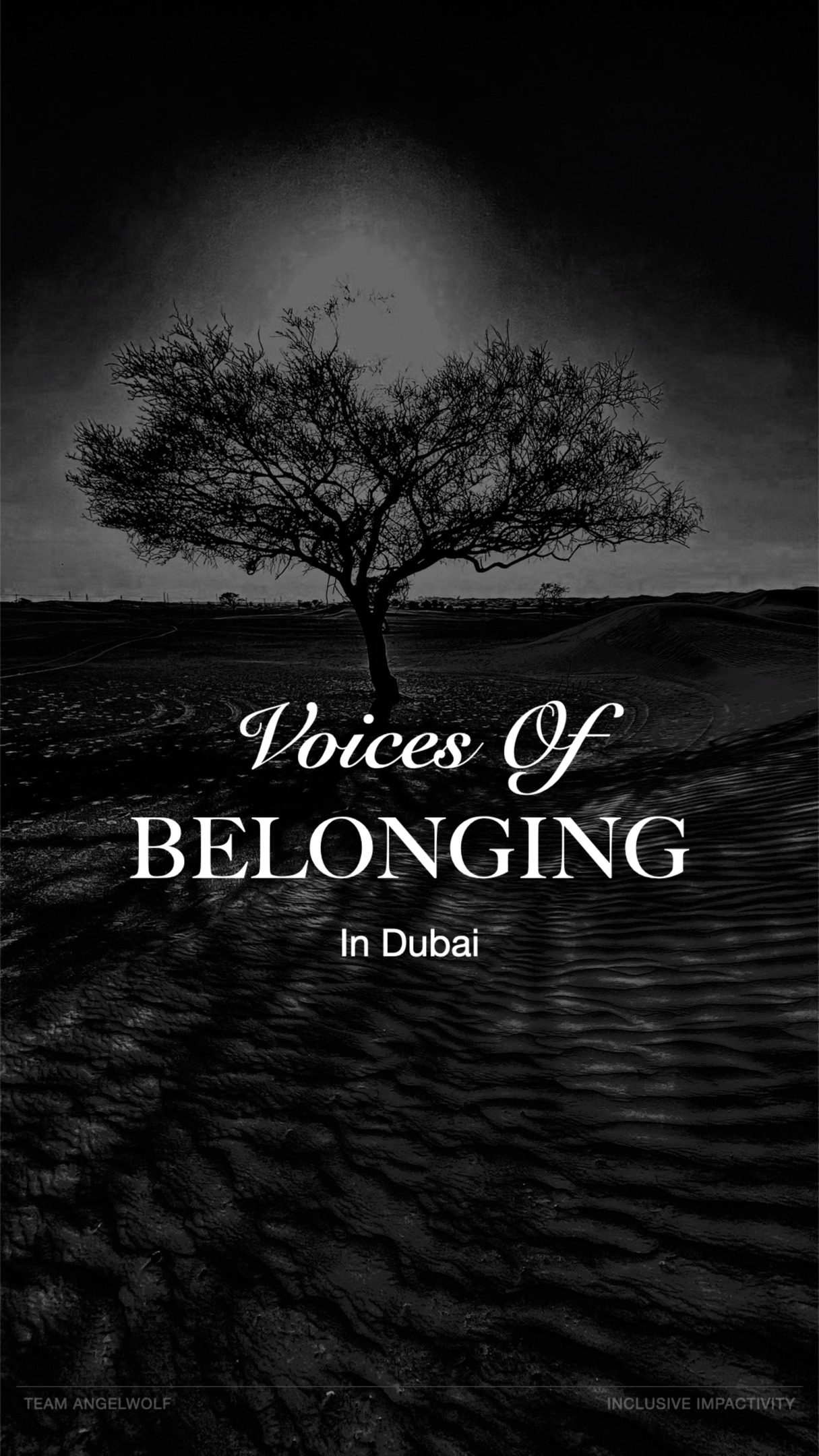 Episode 04
VOICES OF BELONGING - Dubai
Through our work with Team AngelWolf, we often say that inclusion starts with something very simple:
* Everyone needs to feel safe
* Everyone needs to feel that they belong
At a time when many people are feeling a sense of uncertainty, this feels more important than ever, for us all.
So we asked one simple question:
“What makes you feel safe and that you belong in Dubai?”
This is what the community shared.
Thank you to everyone who shared their voice.
#VoicesOfBelonging
#InDubai
#YearOfTheFamily
#TeamAngelWolf
#InclusiveImpactivity
🎤 Mama Fatima, Surjo Moni @mariaconceicao.official @lumunnery @viking.surf.sports