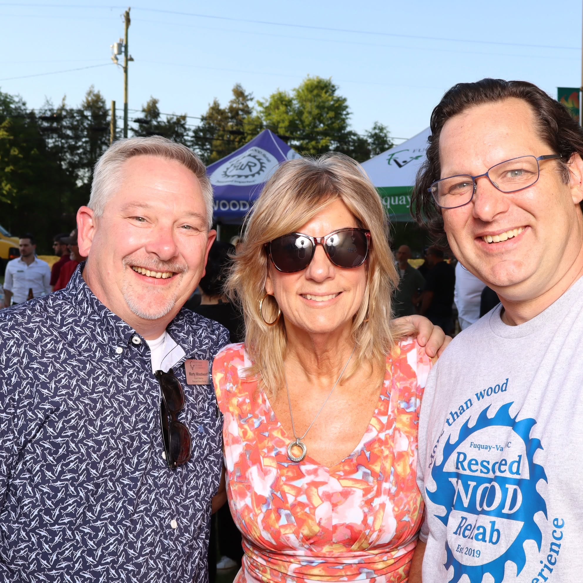 Oh! Did you miss Business After Hours with the @fuquayvarinachamber ? Wait until you see the rest of the pictures! We love our business community!
#bettertogether #customwoodwork #localwoodshop #shopdog #rescuedwoodrehab