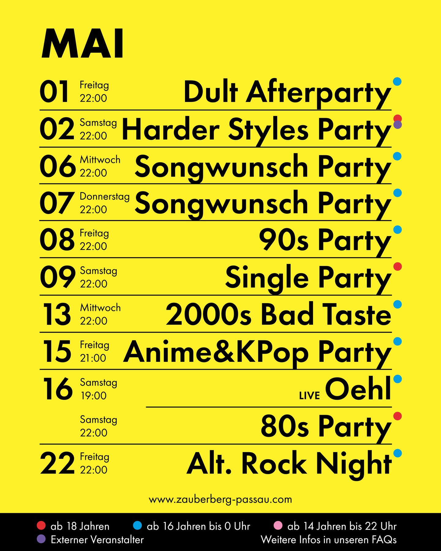 Alle Infos über die Zauberberg Website (link in bio)