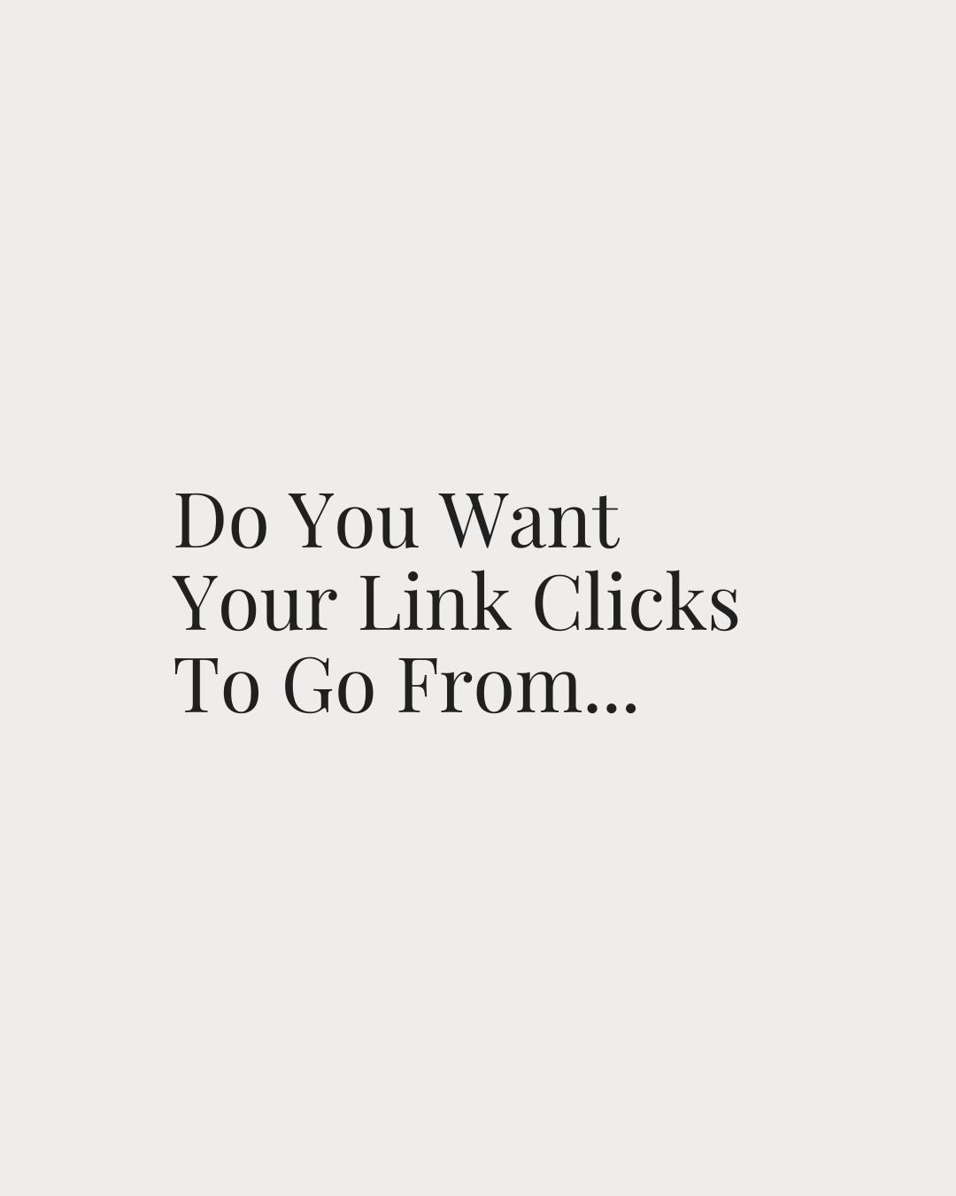 Comment LINKS and we’ll send you our contact form so you can talk directly to our CEO about what working with LMM looks like to increase link clicks.
Everyone wants more link clicks… but they keep optimizing for the wrong thing.
They chase views, trends, and aesthetics, hoping it translates into conversions. It doesn’t. What actually moves the needle is intentional content that tells your audience what to do next and gives them a reason to care.
The difference you’re seeing here isn’t luck. It’s structure. It’s knowing how to position content so people don’t just watch… they act.
If your content isn’t converting, it’s not an algorithm problem. It’s a strategy problem.
And once you fix that, everything changes.