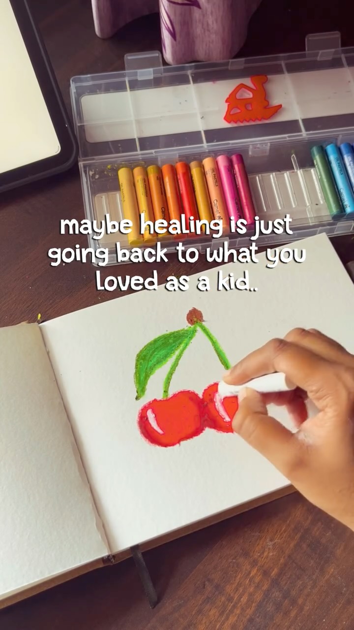 falling in love with oil pastels all over again 💕🙈
honestly, i never really had the confidence to try traditional art since i started my journey with digital art on my ipad… but oil pastels? they take me way back 🥹
back to those days when we were obsessed, messy, and completely in love with creating — and somehow, that feeling is still the same ✨
@kokuyo.camlin
(Oil,pastel,oilpastel,colours,painting,colouring,artist,art)