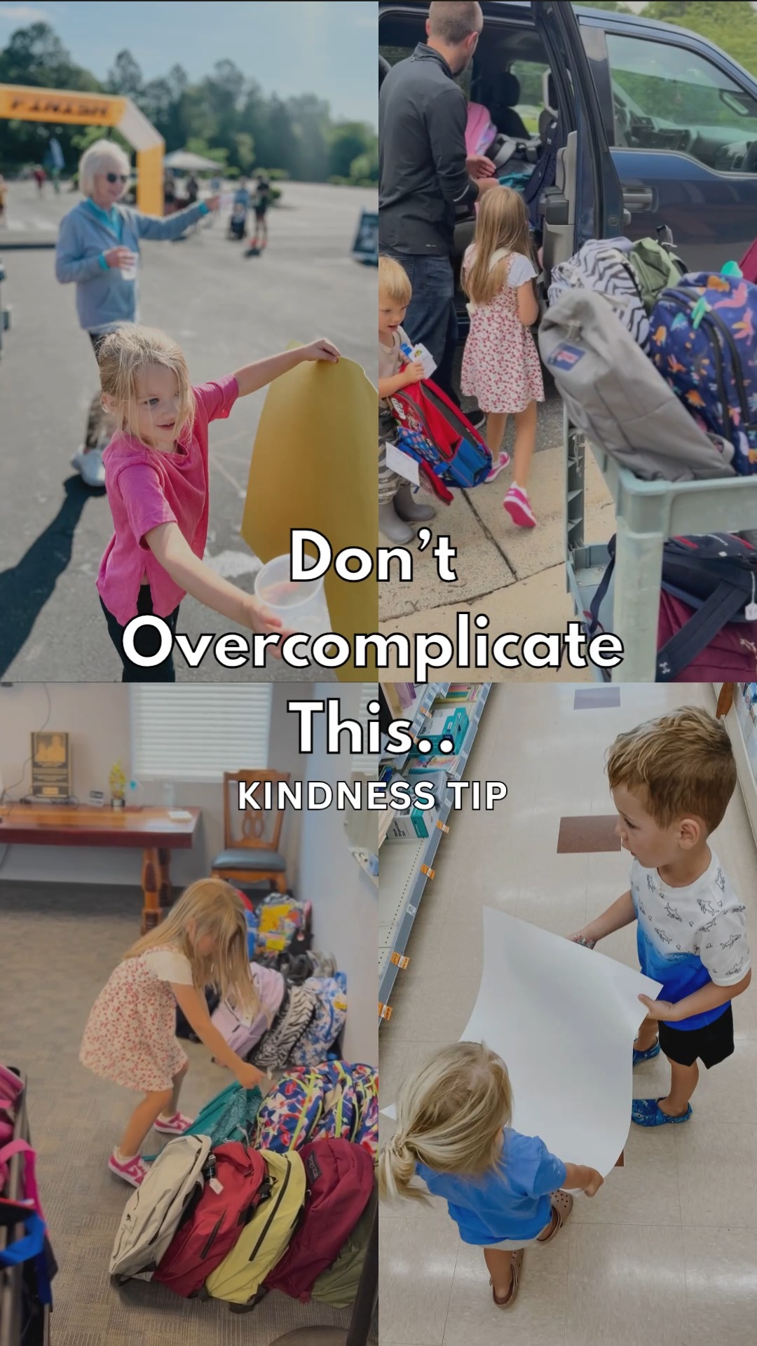 YOU CAN DO THIS!
Pick one thing your family can do to help someone.
Bring a meal, write a note, help a neighbor.
Let your kids lead the way.
Work together.
Talk about it after.
Repeat next month.
That’s the rhythm that changed things in our home.
Start small - consistency is what builds it.
Comment SERVE and i’ll send you a free idea to get started!
Don’t overthink it 🫶