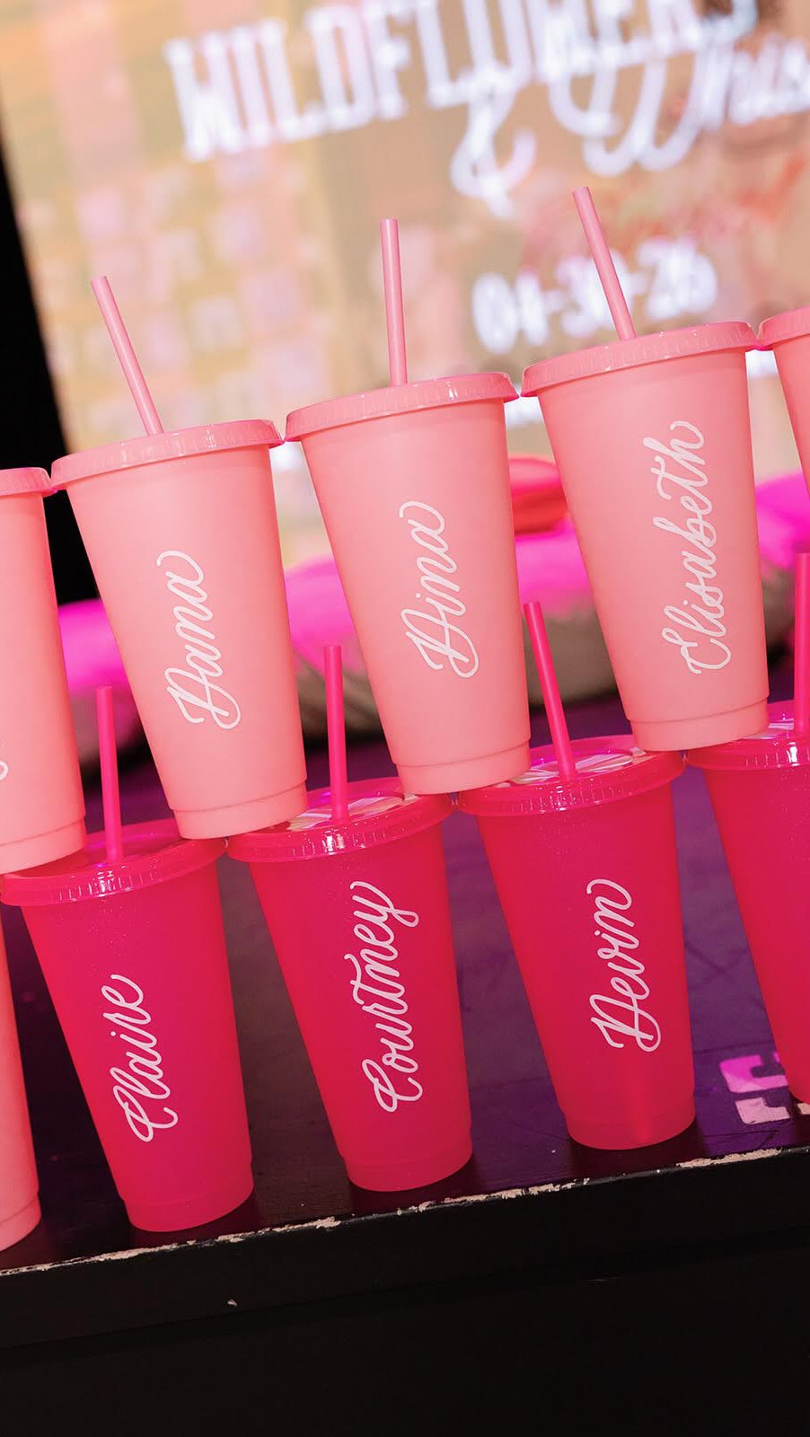 Personalized tumbler cup favors for @fairesol.events Galentine’s Day PJs & Pop Event! 🥤
The girls could take their tumblers right up to the @idocrewbartending dirty soda bar and enjoy on the spot - it was so fun to see them in action!
I got to be both a vendor and attendee at this event and it was such a blast. Every detail of @fairesol.events is so thoughtful and done with love. Also enjoy the sneak peek of me getting my hair done by the lovely @tousledbeautyco ☺️
PJs & Pop Social Club: a Galentine’s event by @fairesol.events
Planning & event design by @hannahelizabethevents
Creative direction & event branding by @amyelizabethartistry
Hosted at @thejunctioncenter
Live engraving from @themorganmadeweddingshop and @lindsayqdesigns
Brunch bites, cereal bar, and late-night snack from @_taste_and_toast
Gluten Free brunch items from @freefromkitchen.lancaster
Mocktails with benefits and dirty soda bar from @idocrewbartending
Juice bar with @letscheersmobilebar
Photography by @rebekahviola
Videography by @lightridgestudio
Creative content by @contentbystephanielynne
Cotton candy from @littlecottoncart
Build-your-own candy bag favor from @sweetishcandystore
Cozy lounge spaces from @backyardblissevents
Bouquet-making station with @pams_petals_
360 photobooth from @jem_memories_
Content backdrop from @a_to_z_event_rentals
Lounge Rentals: @whitepeacockrentals
Personalized favors from @allicatcalligraphy
Display Rentals: @barnsfarmtablespa
Spa Vendors: @alescaaesthetics , @looks_by_delaney , @beautybysarahlee , @transitionsbylily , @keelsalonco , @goldengoddess.co , @lashpraylove , @ashandgold.salonsuite , @139beautyco , @hairtinsel.bykatie , @mycolorspop , @atriumlanc , @thereadysetglow , @royaldiademspa , @blumelancaster , @tousledbeautyco , @12thandhemlock , @krissylfox , @redefinebeauty.co
#personalizedgift #eventcalligraphy #lancasterpa #galentinesday #phillycalligrapher