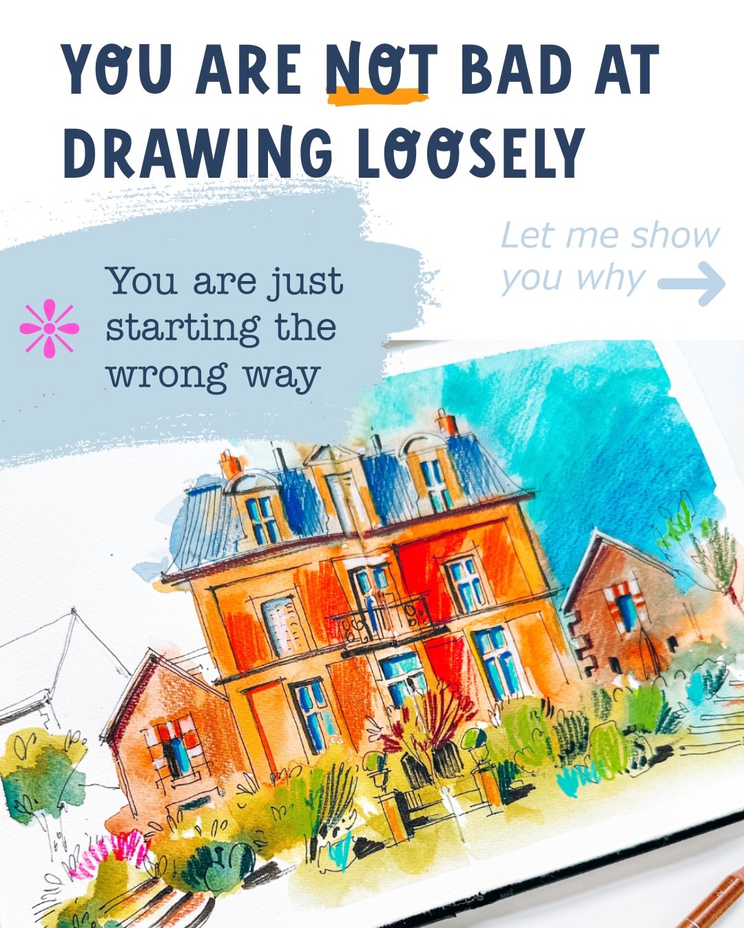 I just published a new class on Skillshare🎉🥳
It’s all about learning how to loosen up your sketches without losing structure.
In this class, I guide you step by step through my process: starting with watercolor (instead of lines), and slowly building the sketch with pencil, ink, and final details.
It’s a simple shift, but it makes a big difference, especially if you tend to overthink or feel stuck at the beginning.
You’ll learn how to:
– start your sketch more freely
– build structure step by step
– add details with more confidence
– find the balance between loose and intentional
❗️The class is available on Skillshare. If you’re new there, you can try it with a free trial.
🔗 You can find the link in my profile
Let me know if you try it, I’d love to hear what you think.
Have a wonderful weekend and happy sketching, my friends!❤️
#urban sketching #watercolorart #sketchingpractice #skillshare juliahenze