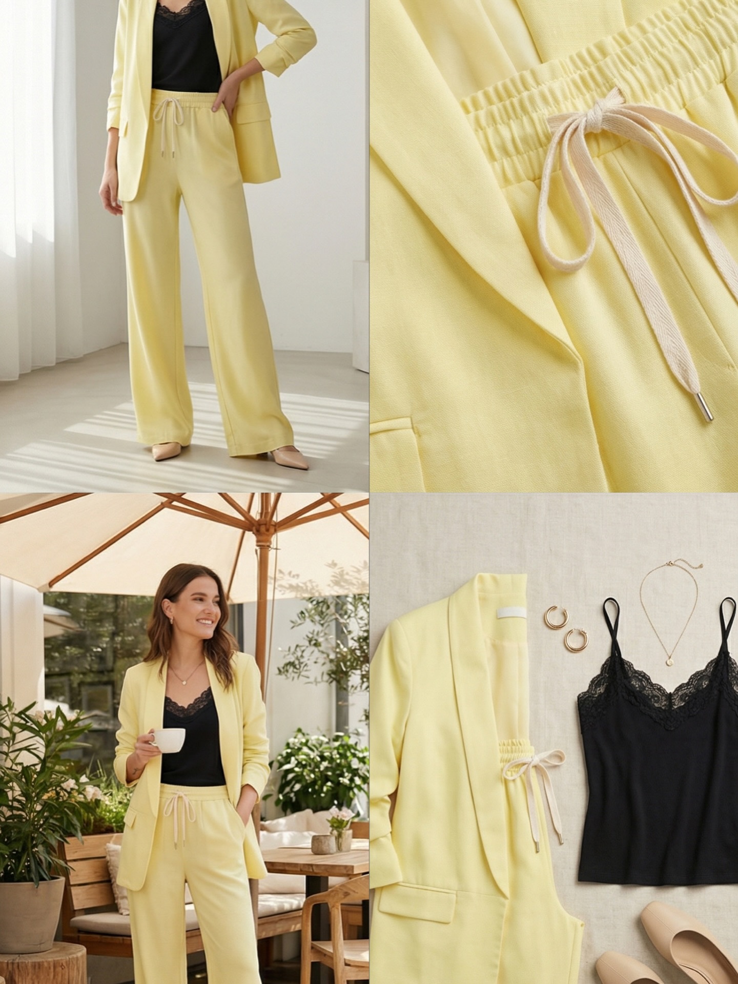 Bring Farbe in deinen Alltag! 🍋 Unser pastellgelbes Set ist der perfekte Mix aus Style & Komfort. Hol es dir jetzt, bevor es weg ist! 🛍️
#mode #gelb #outfitinspiration #shopping #sommerstyle