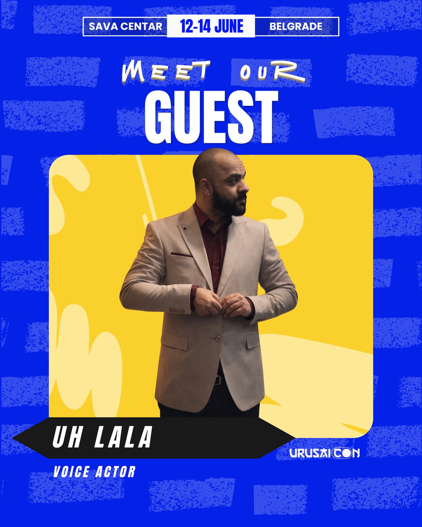 Urusai Con 2026 welcomes @uh_la_la_offical
Don't miss what's coming this June at @urusai.con
🎫 Tickets available now @tickets.rs