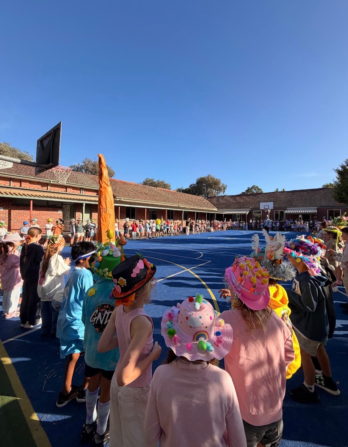 What a beautiful way to finish Term One 🌼✨
Yesterday was a day full of celebration! We enjoyed our Easter Bonnet Parade, shared in a reverent and holy Easter liturgy, and took part in our Walk for Water, helping our students grow in understanding and empathy for those around the world who walk long distances each day for clean water, while raising money to support them.
We also celebrated Harmony Day, with a highlight being our School Captains organising and cooking a BBQ for our students, a fantastic way to bring our community together and celebrate inclusion and belonging 🧡
A big thank you to @bakersdelight in Highett for kindly donating the bread for our BBQ.
It has been such a big, busy and wonderful term filled with learning, growth and community.
Wishing all of our families a safe, happy and holy Easter break 🐣💛
Enjoy the well-deserved rest. We’ll see you back on April 20 for the beginning of Term Two!