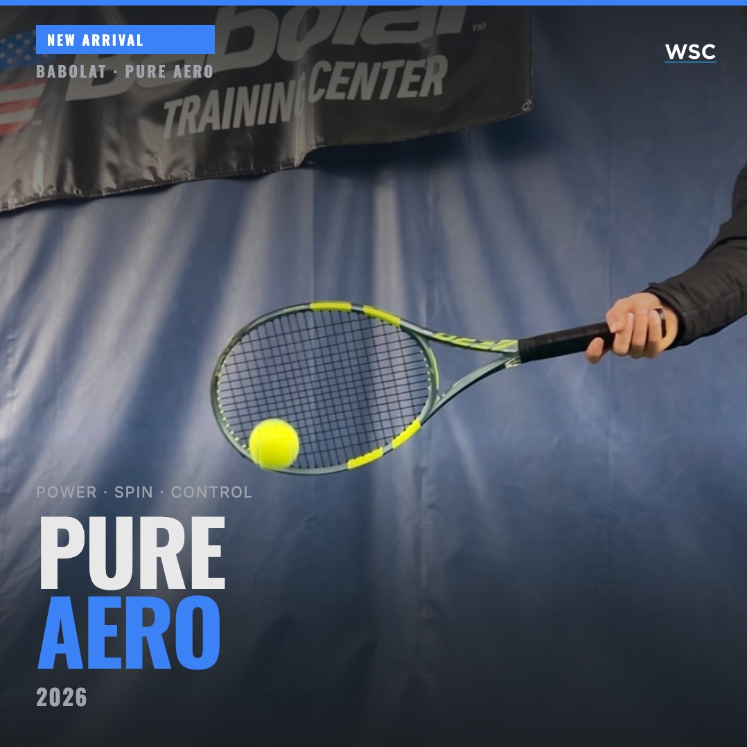 The 2026 Pure Aero is here. 🎾
Built for power, precision, and spin — this is the racket serious players have been waiting for. Limited stock available now.
📦 Get yours in the lobby before they're gone.
#PureAero2026 #Babolat #TennisRacket #Tier1 #TennisGear #NewArrivals #TennisLife #PlayBetter