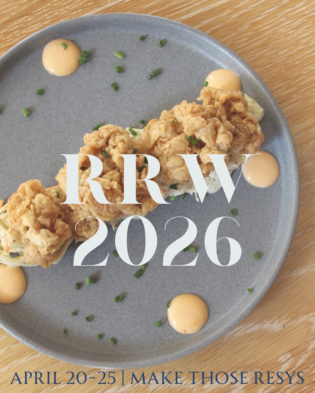 While the menu is still in the works the reservations are LIVE for most of the week! Get ahead of the game and start booking those reservations! We can’t wait to see everyone for an awesome week to dine local for a cause!