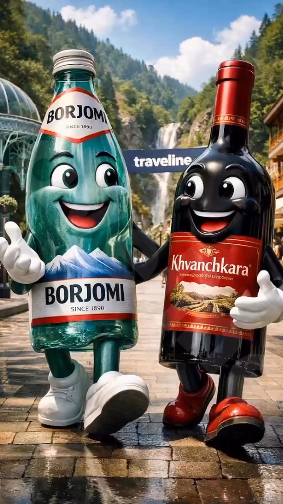 In Georgia 🇬🇪
balance is everything ✨
Borjomi mineral water 💧
Khvanchkara 🍷
One refreshes. One elevates.
A perfect Georgian contrast 🇬🇪🔥
#traveline #TravelineGeorgia #travelingeorgia #TravelWithTraveline #travel #Georgia #GeorgianWine #Borjomi #WineLovers #FoodReels #TravelReels #TasteGeorgia #ExploreGeorgia #ReelsTravel #Caucasus