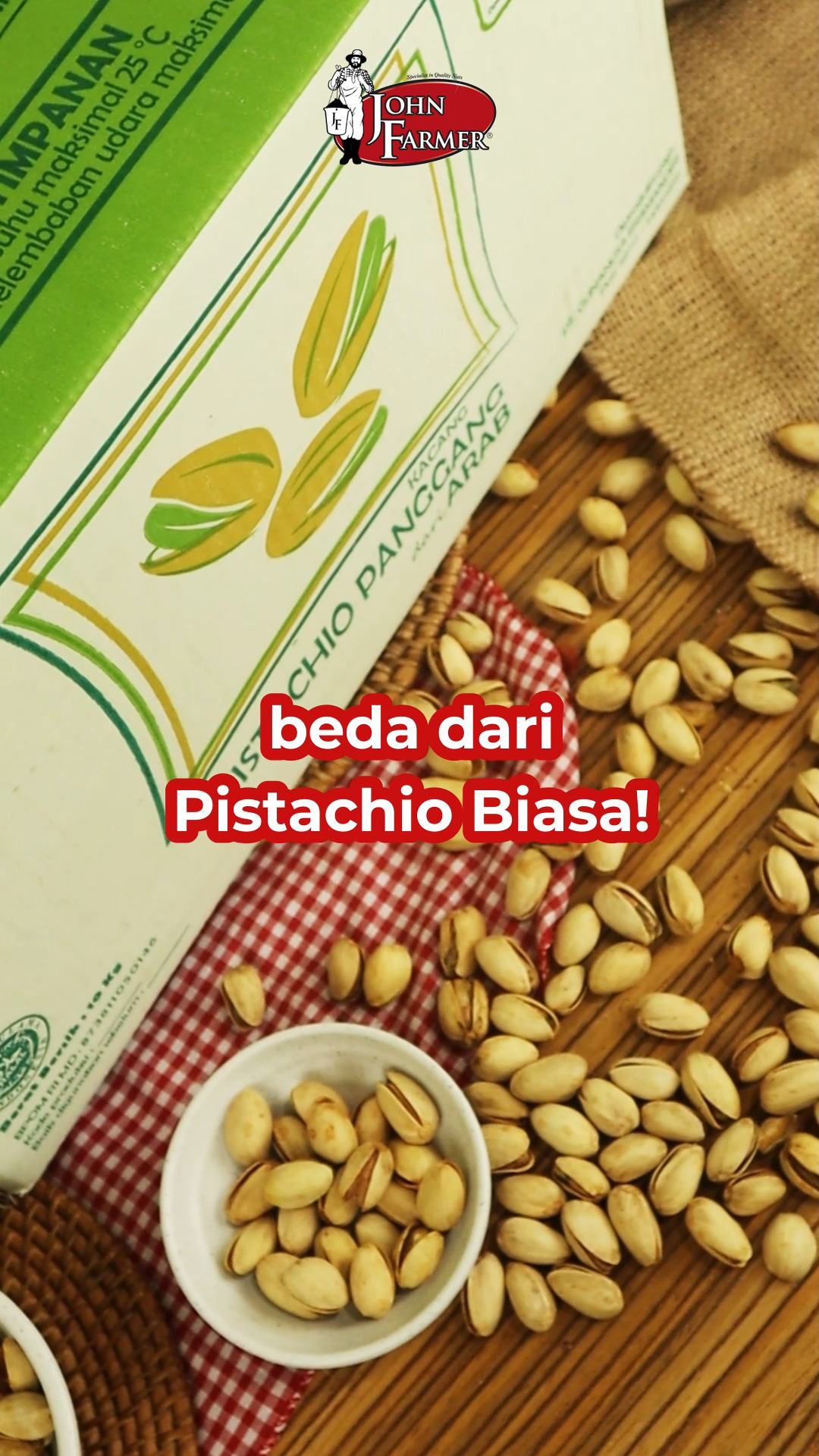 Pistachio yang satu ini bukan cuma camilan… tapi pengalaman! 👀✨
Bayangin gigitan pertama—renyahnya ‘krek’, gurihnya langsung nyebar, dan warnanya tetap alami tanpa pemutih 💚🌰
Ini bukan sekadar enak, ini definisi upgrade camilan kamu!
Dari santai sampai kerja, selalu jadi teman yang nggak pernah salah.
Hati-hati ya… sekali buka, susah berhenti 😏
Tim langsung habis atau disimpan dulu nih? 👇
#johnfarmer #specialistinqualitynuts #pistachio
