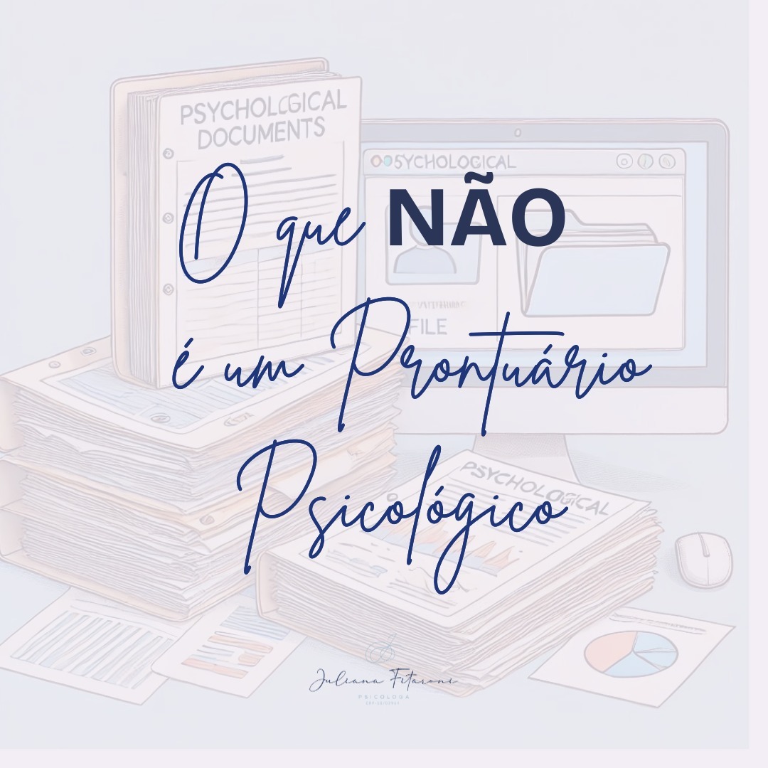 Olá! Tudo bem?🌻
Trouxe há alguns dias sobre os prontuários psicológicos.
- Como vocês fazem os registros OBRIGATÓRIOS de vocês?
👉🏼O prontuário psicológico é mais do que um simples registro.
- Vamos refletir sobre alguns mal entendidos sobre os prontuários?
O prontuário deve refletir sua prática com seriedade e compromisso, sempre com foco no progresso e nas estratégias utilizadas para o bem-estar do paciente.
🚀 SPOILER: - Vem aí, em novembro, um curso que virá Simplificar e Agilizar sua forma de registrar seu trabalho enquanto psicóloga (o) e estagiária (o) de Psicologia. 💪🏻💪🏻
Aguardem!
Juliana B. Fitaroni
Psicóloga
CRP-18 02964
#ProntuárioPsicológico #documentospsicológicos #conselhofederaldepsicologia