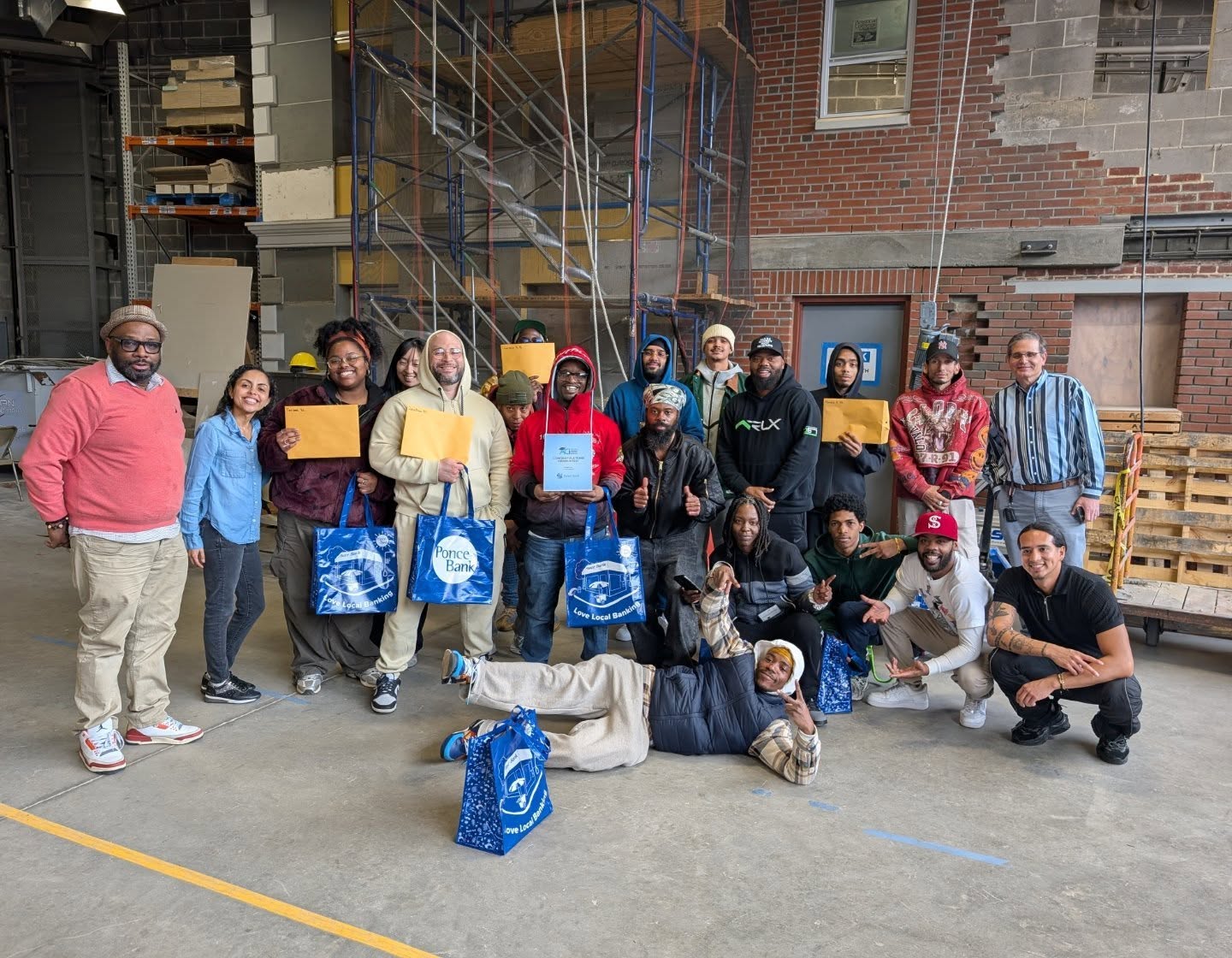 We’re heading into the weekend feeling even more motivated after celebrating another cohort graduation this afternoon! 🎓
This incredible group of graduates successfully completed 8 weeks of hands-on training in green construction and energy efficiency, delivered in partnership with @solaronenyc. Their dedication, resilience, and commitment to building new skills truly stood out throughout the program.
Thank you @poncebank for your sponsorship of this community celebration. Your years of partnership continue to support pathways to construction and energy efficiency careers.
Congratulations again to our newest cohort!
.
.
.
#AndromedaCommunityInitiative #WorkforceDevelopment #GreenJobs #Sustainability #NYC