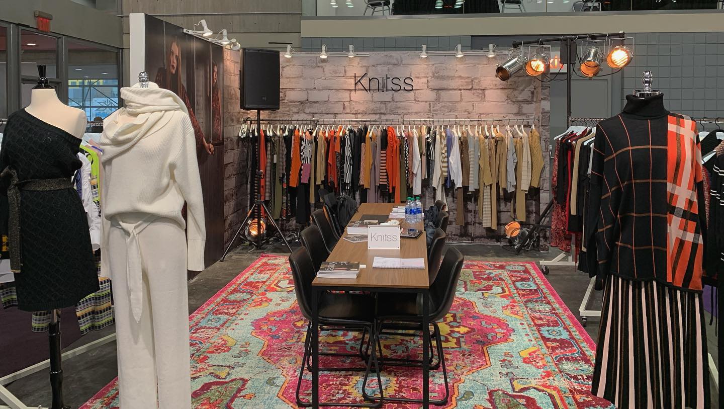 #tradeshow #tradeshowdisplay #tradeshowbooth #custombooth #displayservices #mkdisplays #coterie #knitss #javitscenter #nyc