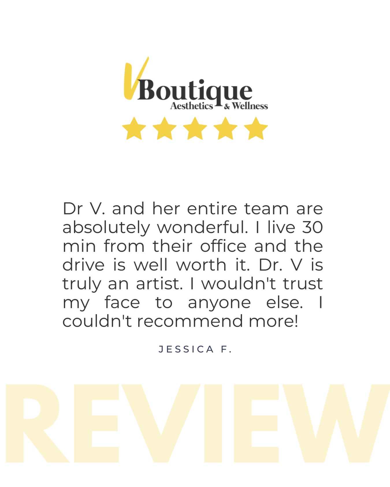 Jessica, we truly appreciate you making the drive to see us 💛
When it comes to aesthetic treatments, choosing the right provider matters just as much as the treatment itself. Expertise in facial anatomy, precision in technique, and an artistic eye all play a role in achieving results that look natural and balanced — not overdone.
That’s why many of our patients travel from across Palm Beach County and South Florida for care they can trust. ✨
📞 Call or text 561-357-2020 to schedule your visit.
#modaesthetica #VBoutique #PalmBeachMedSpa #DelrayBeach #BocaRaton