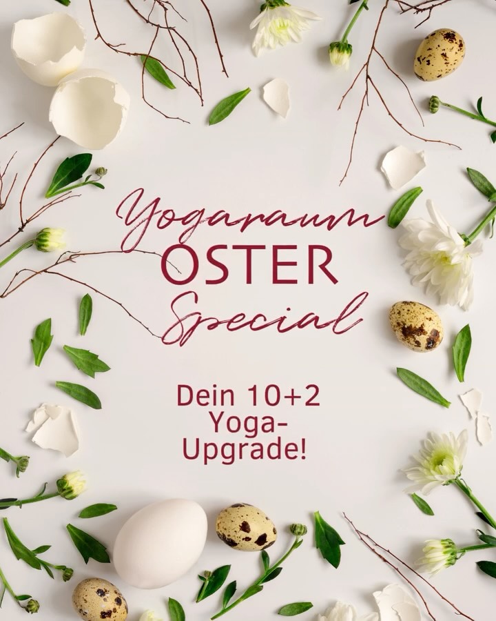 🐰Wusstest du, dass es im Yogaraum dieses Oster-Wochenende eine mathematische Besonderheit gibt? Wir rechnen zu Ostern nämlich: 10 = 12.
🐣 Vergiss die Schokoladeneier – wir haben für deine Frühlingspraxis ein Paket geschnürt, das dich garantiert leichter durch die Feiertage bringt. Von Karfreitag bis Ostermontag verwandeln wir deine 10er-Karte in eine exklusive 12er-Karte!
🎁 Dein Oster-Upgrade im Überblick:
Du kaufst wie gewohnt deine 10er-Einheit über Eversports und wir legen dir 2 Einheiten komplett geschenkt oben drauf. Keine versteckten Bedingungen, einfach mehr Zeit auf der Matte.
💡 Warum du jetzt zuschlagen solltest:
🚀Grenzenloses Yoga: Die Aktion ist nicht limitiert – du kannst dein Punktekonto für das ganze Jahr aufstocken.
⏰Exklusiver Zeitraum: Der Zauber wirkt nur vom 3.4. (00:00 Uhr) bis zum 6.4. (22:00 Uhr).
🧘♀️ Gönn dir selbst dieses Geschenk oder überrasche jemanden, der eine Portion Entspannung verdient hat. Die Abwicklung läuft ganz entspannt digital über Eversports.
⏰ Nicht vergessen: Der Timer läuft am Montagabend ab. Sichere dir dein Yoga-Plus, bevor das Wochenende vorbei ist!
👇 Markiere jemanden, der diese 10=12 Rechnung unbedingt sehen muss, oder teile den Beitrag direkt in deiner Story!
🌞Wir wünschen dir sonnige Osterfeiertage!
Dein Yogaraum Ravensburg Team
#yogaraumravensburg #yogaangebot #ravensburg #10erkarte #yogaliebe #frühlingserwachen #eversports #ostern2026 #communitylove