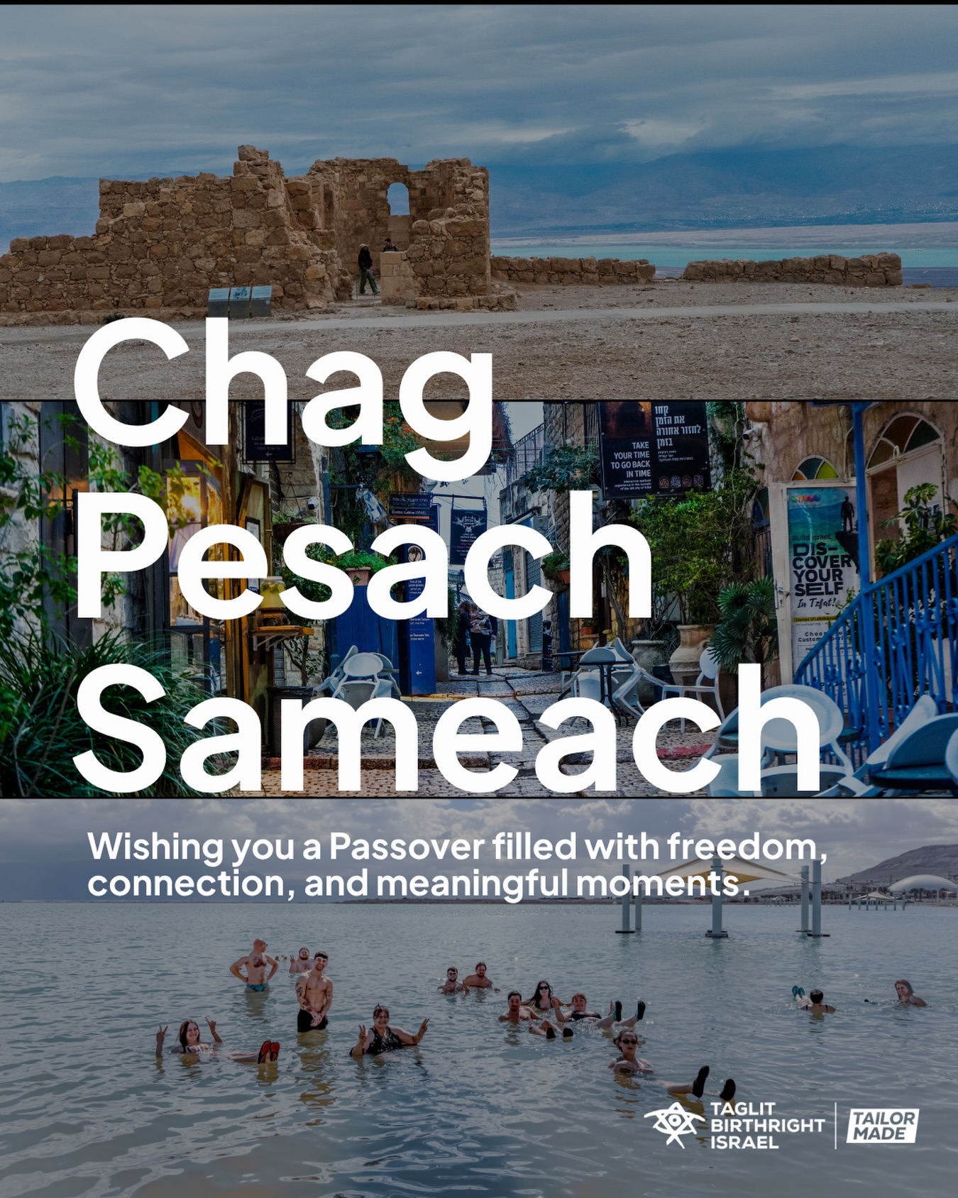 Happy Passover from Tailor Made! This year more than ever, may Passover bring you brighter hope, light, and the promise of better days ahead 🤍