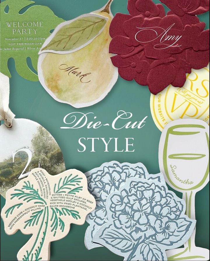 Introducing our Perfectly Cut, Die-Cut Style collection.
Mix and match novelty shapes like seashells, butterflies, and cocktails, to create a bespoke suite that’s uniquely yours and perfectly tailored to your celebration.
Ready to design something unforgettable?
💌 Tap the link in bio or DM us to start your custom order today! (info@thecardco.ae)
#DieCutDesign #CustomStationery #EventStyling #WeddingInvitations #PartyDetails
