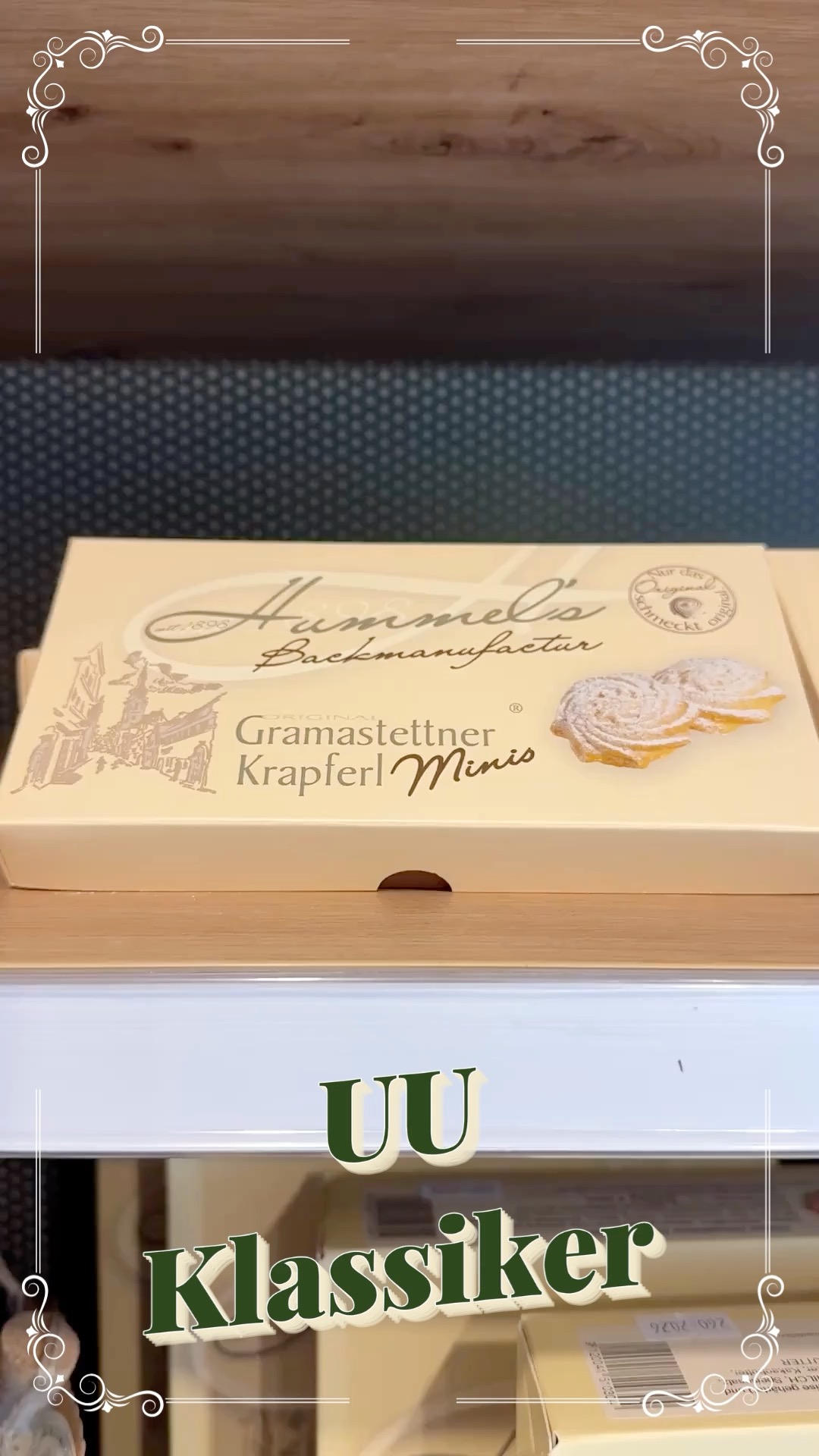 Noch ein Original aus Urfahr-Umgebung. Selber genießen oder verschenken? Beides möglich. Gramastettner Krapferl schmecken nicht nur Mühlviertler:innen.