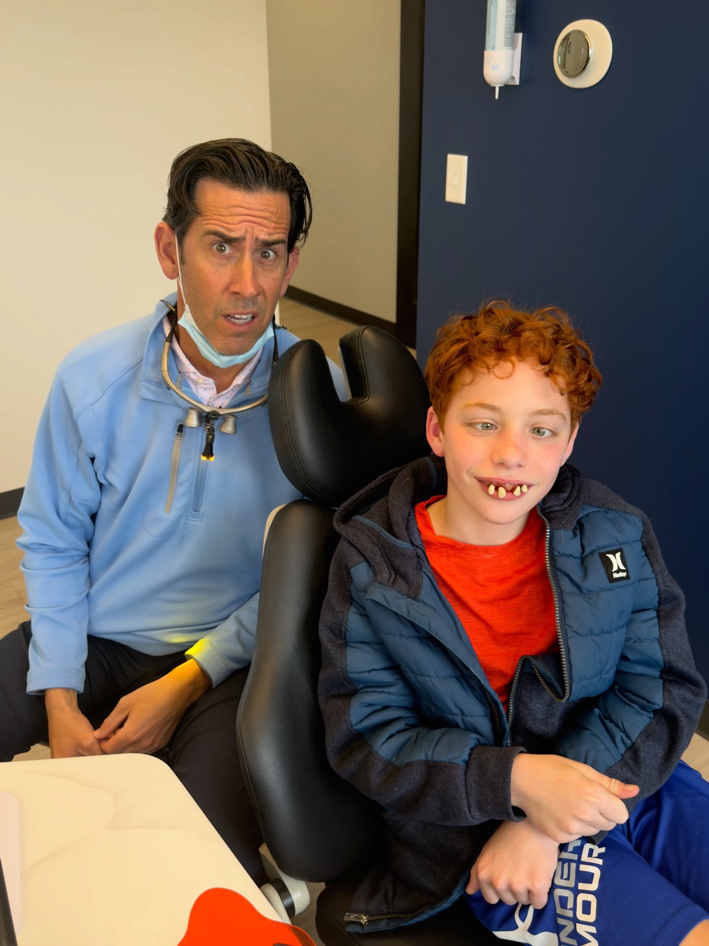 Come by Borello Orthodontics and your smile could look like this! 🤪
Marshall came in ready to show us what April Fools Day is all about, because this prank was just the start! Stay tuned, the video of prank #2 is coming soon! 😂