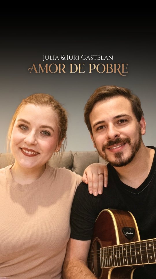 Quem aí já teve um amor de pobre?
Se você se identificou, compartilhe a música e ajude a divulgar nosso novo projeto!
AMOR DE POBRE
Composição: Iuri Castelan
É, amor de pobre é assim
Tem que amar mesmo pra se garantir até o fim
Os boletos vencidos, e a fatura nos pensamentos
Mas só de estar junto o coração pula no peito
Não, não tem dinheiro, mas tem amor
Não tem spa nem sauna mas tem eu de cobertor
Não tem balada nem sair para jantar fora
O som do nosso amor é playlist com anúncio a toda hora