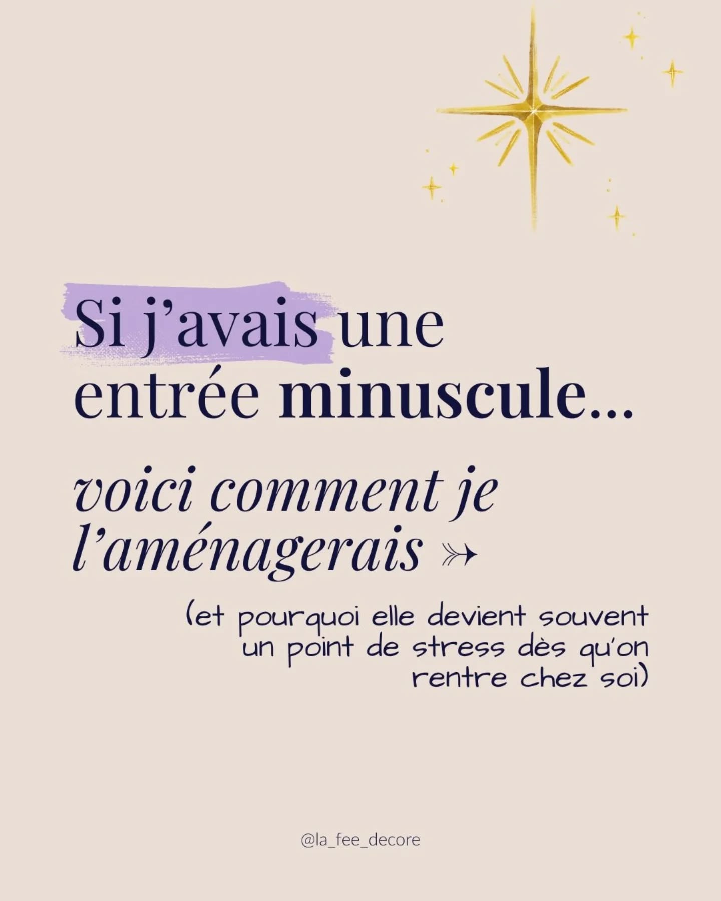 Tu rentres chez toi et au lieu de souffler, tu vois le bazar, les chaussures, les sacs posés 😕
Petit à petit, ton entrée devient un endroit que tu subis plus qu’un espace qui t’accueille.
Même petite, elle peut devenir
un vrai sas apaisant entre l’extérieur et ton intérieur.
Dans ce post, je te montre exactement ce que je ferais si j'avais une petite entrée ✨
Enregistre-le pour y revenir quand tu voudras repenser ton entrée 😉
👉 Comment est ton entrée actuellement ? Petite ? Inexistante? Envahie?
.
.
.
#décorationintérieure #entree #petiteentree #petitespace #optimisation