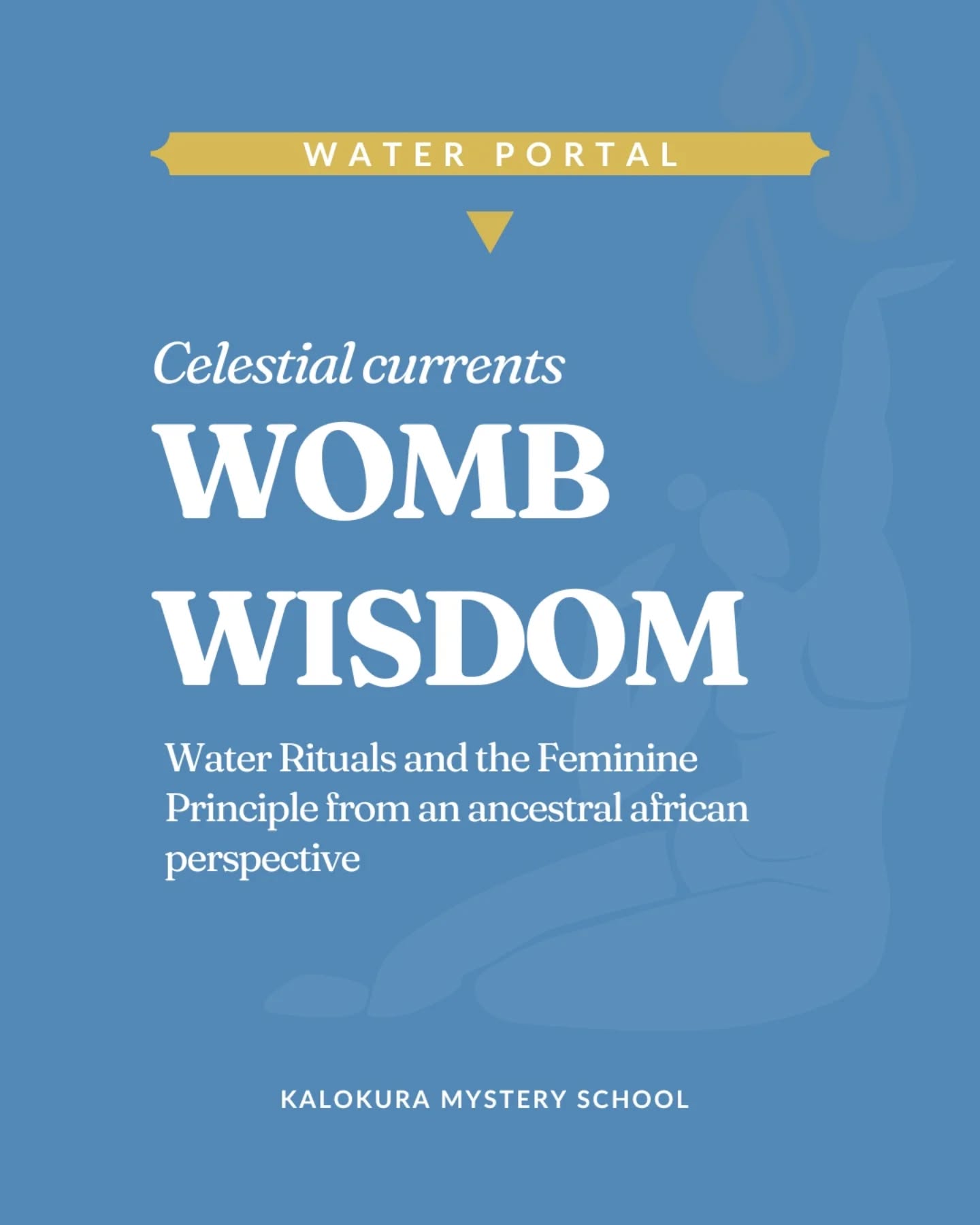𝕎𝕒𝕥𝕖𝕣 & 𝕎𝕠𝕞𝕓 𝕎𝕚𝕤𝕕𝕠𝕞 ⬇️
Water is one of the oldest medicines of the feminine body. In many African ancestral traditions, the womb is not only physical : it is an emotional and spiritual center, a living portal connected to the moon, the tides, and the cosmic waters of creation.
Through water rituals, women restore flow within this sacred space : softening what has been held, cleansing grief and memory, and renewing life force.
When the womb is tended like water, fluid, clear, and nourished — intuition becomes sharper, creativity flows with ease, and the channel of life remains open and harmonious.
To care for the womb with water is to remember that we are, and have always been, part of a greater ocean.
To deepen your relationship with Water, knowledge and spiritual wisdom, discover the SACRED WATERS 5-days online portal throughout the Summer Solstice 💙🌊 Link in BIO 🙏🏽