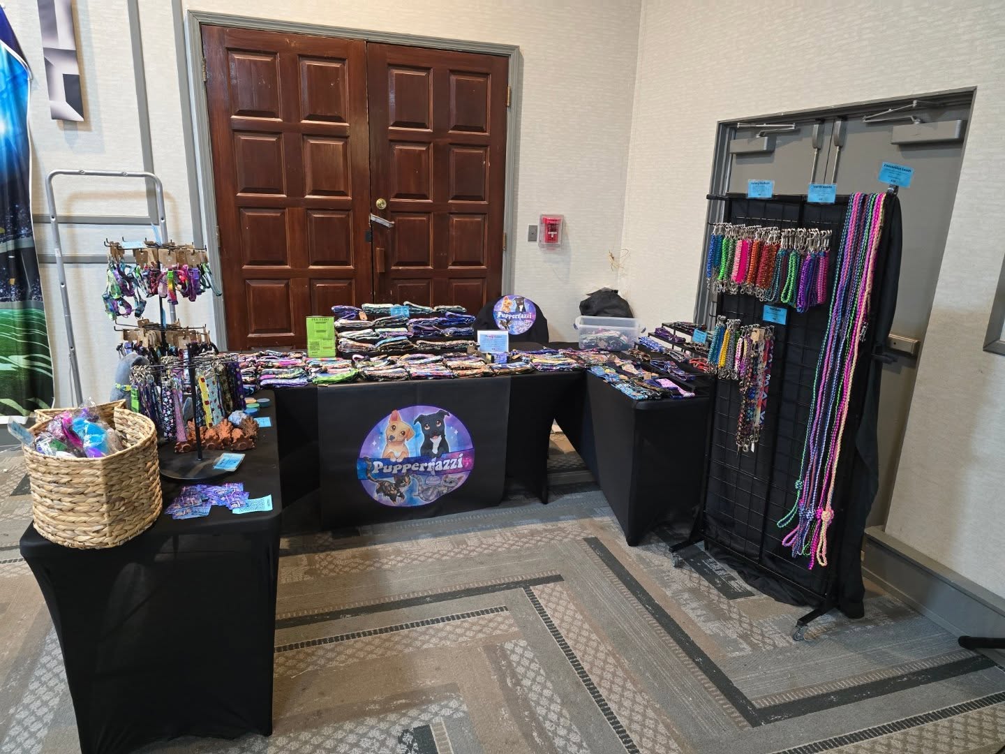 We're set up for tomorrow morning!
@puppaloozabuffalo 10am-5pm tomorrow and Sunday!
We're in the corner near the stage, make sure you come find us!
Our friend @lilly_bear_chicken_treats is next to us!