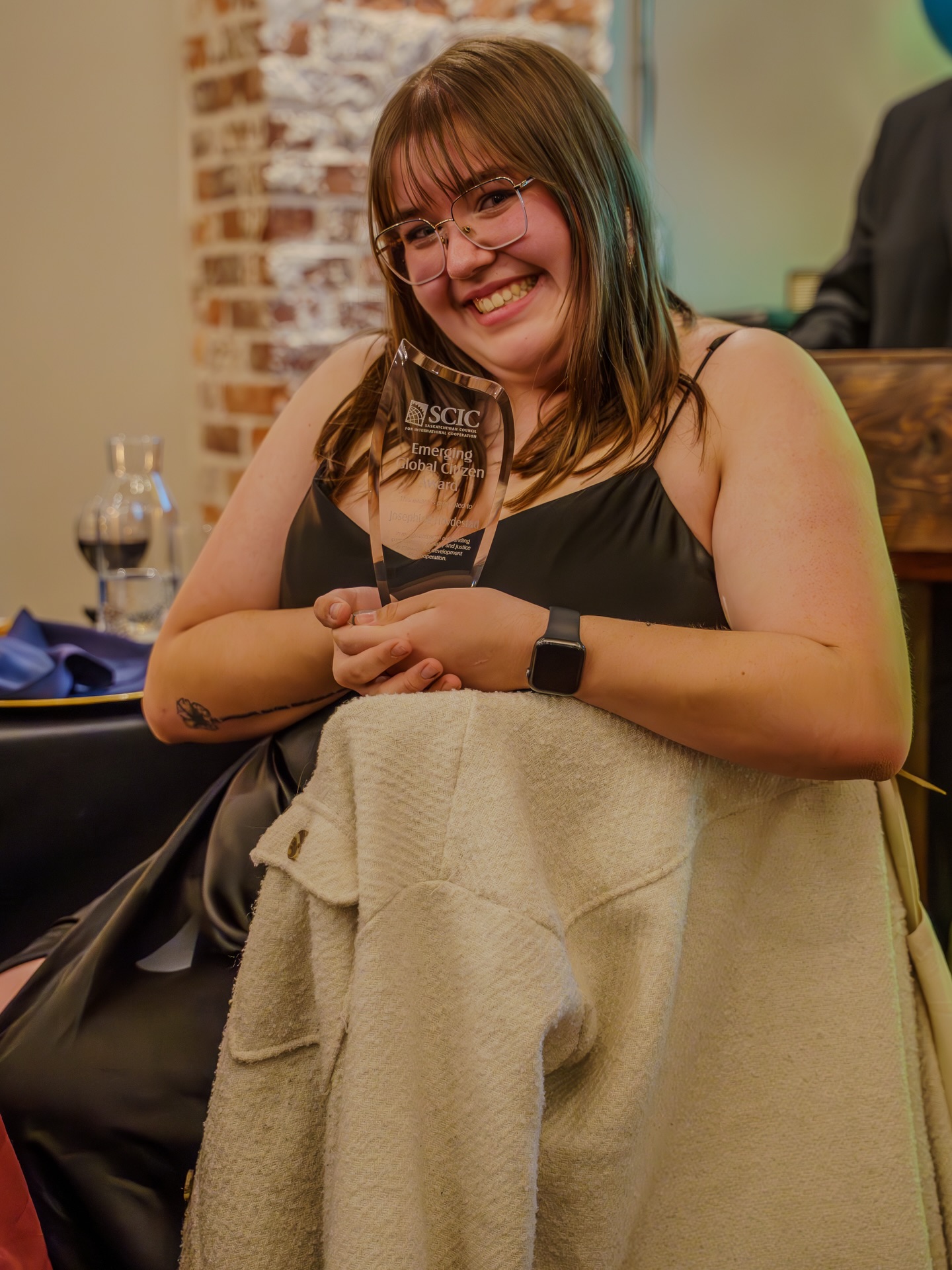 ✨Women’s History Month Spotlight ✨
As we continue celebrating the incredible women in our community this Women’s History Month, we’re proud to spotlight Josephina Hovdestad, recipient of this year’s Emerging Global Citizen Award 💛
From a young age, Josephina has led with empathy and action. What began as a simple act of compassion, helping rescue a kitten on a freezing winter day, grew into a lifelong commitment to advocacy, care, and community. Raised in small-town Saskatchewan, she learned early on about the power of showing up for others and the importance of treating every person with dignity and respect.
After moving to Melfort, Josephina stepped boldly into leadership, becoming an active voice in youth advocacy through organizations like Melfort Youth Evolution and Youth4Change. Her work alongside other young leaders helped push forward stronger tobacco and vapour product regulations, directly contributing to the introduction of Bill 147 in Saskatchewan!
Driven by her own lived experiences, Josephina is also a passionate mental health advocate, working to ensure support is accessible to all in need. Looking ahead, she is committed to breaking down systemic barriers for women and Indigenous Peoples in STEM, while empowering young girls to view their voices and ambitions as powerful forces for change.
“To be a global citizen is to care deeply about the world and the people within it, recognizing that our actions have impacts beyond what is immediately around us.”
Josephina represents the strength, resilience, and leadership of the next generation. We are so proud to celebrate her and the impact she is already making!
Stay tuned next week for our final spotlight 💫
#WomensHistoryMonth #GlobalCitizenship #WomensVoices