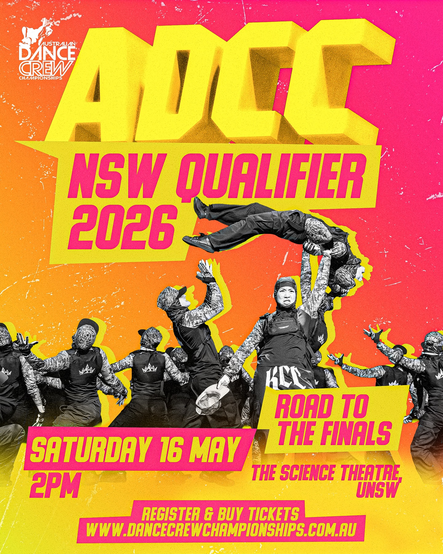 Road to the Finals 2026! ๐๐ฝ
Our first Aussie Qualifier is gonna be a massive one as we witness the best NSW dancers go head to head to earn their spot at our Finals ๐ Pull up NSW ๐ซก Tickets now on sale via our website with discounted family passes! Donโt sleep on our biggest Qualifier of the year ๐ซฐ๐ฝ
#ADCC26