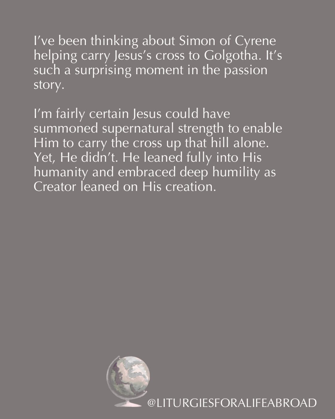 #easter #resurrectionsunday #thecross #redemption #liturgiesforalifeabroad