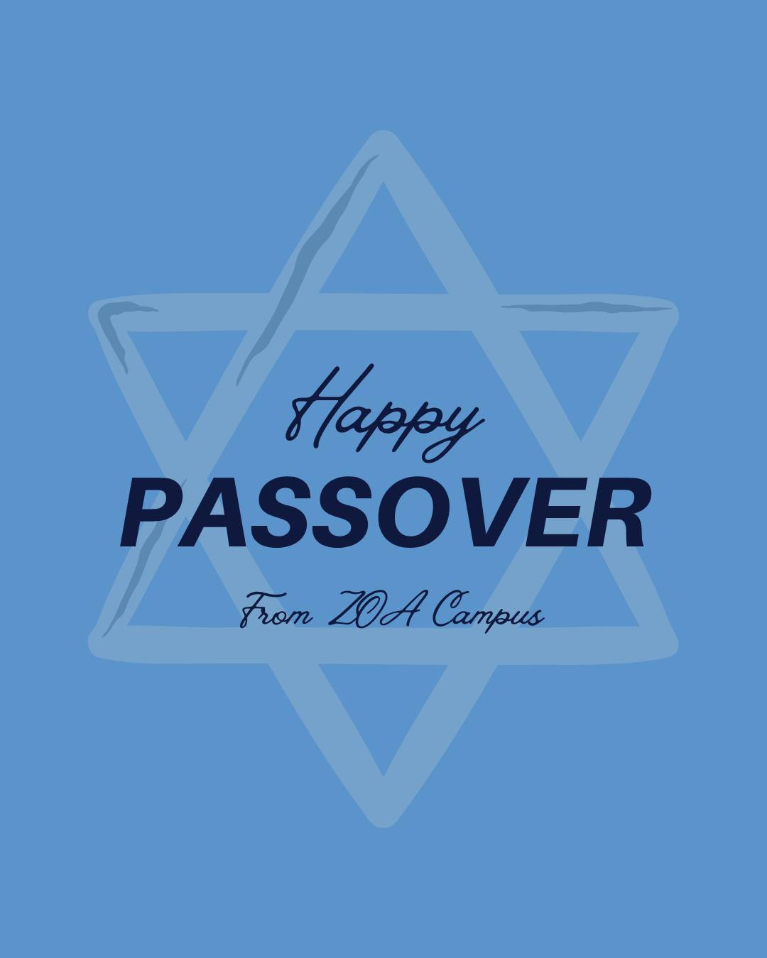 Chag Sameach from ZOA Campus ✡️
As we celebrate Passover, we reflect on the journey from slavery to freedom — a story that has shaped the Jewish people for generations.
Wishing you and your families a meaningful and joyful holiday.