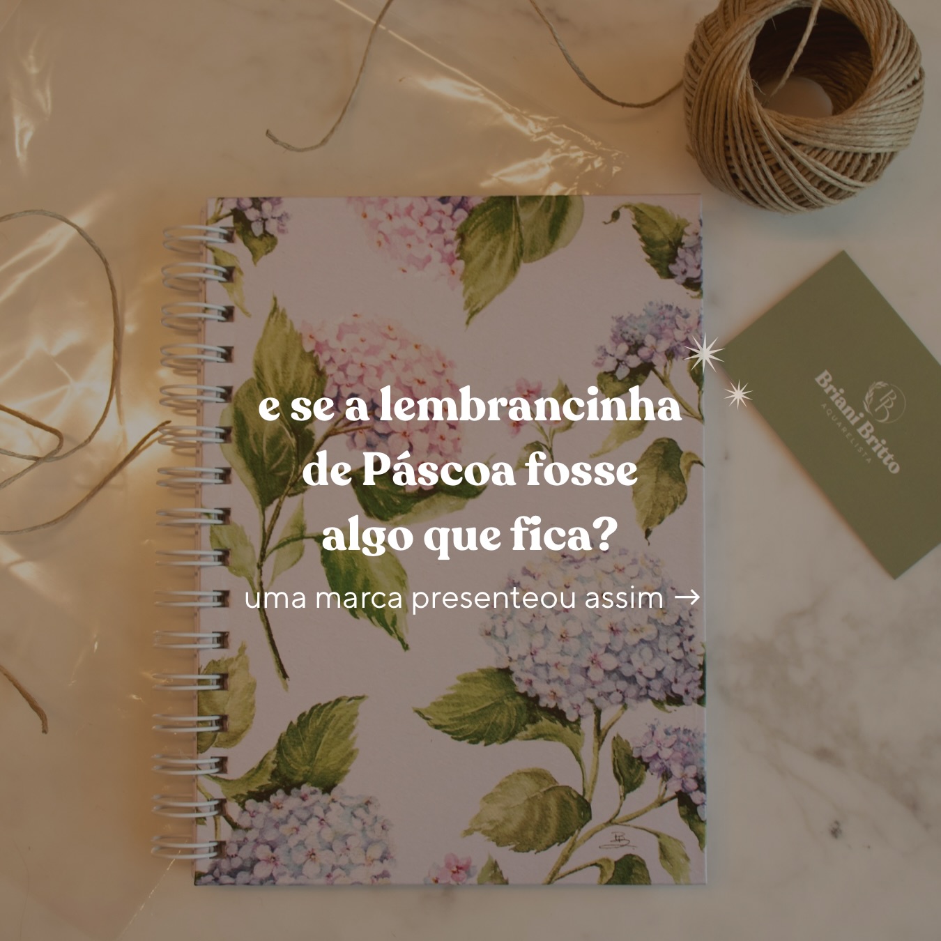 Quando uma marca presenteia com cadernos da bri ✨
Sabia que eles estão com frete grátis agora? 😍
👉🏽 Basta usar o cupom PASCOADABRI ao finalizar sua compra!
Feliz Páscoa 🐰🤍