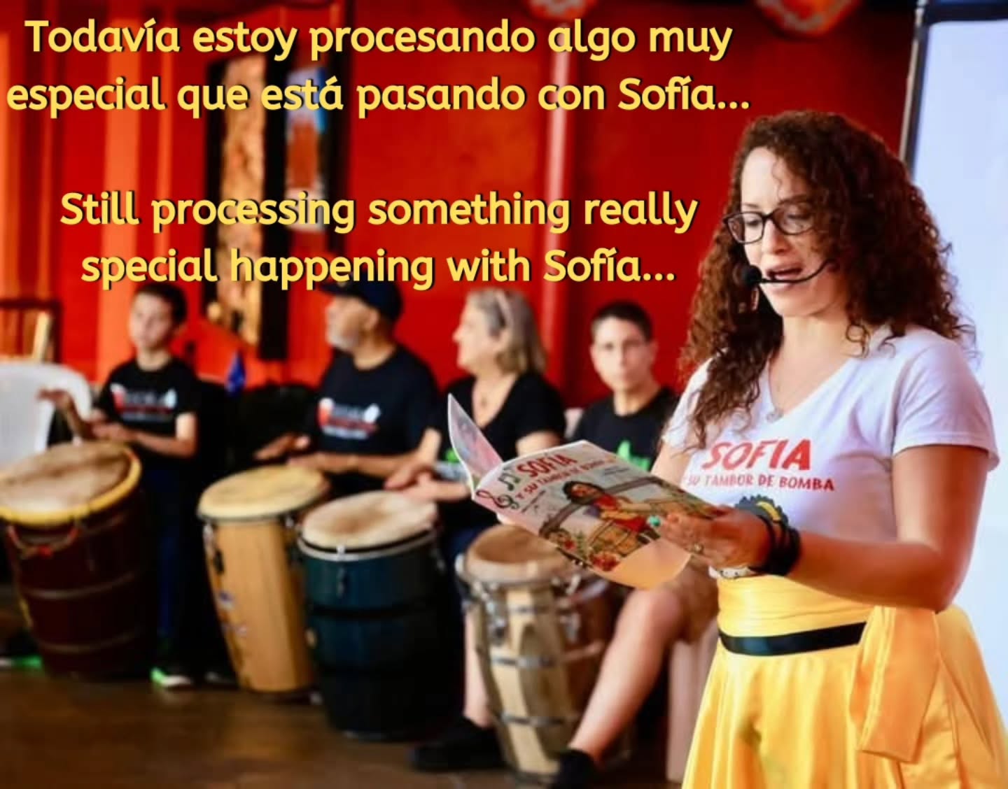 🪘🥹🙏🏼
Sofía y su Tambor de Bomba
Sofia and her Bomba Drum
Todavía estoy procesando algo muy especial que está pasando con Sofía…
Still processing something really special happening with Sofía…
isharenta.com
#ChildrensBook
#PuertoRicanBomba
#BombaPuertorriqueña
#Boricua
#LibrosInfantiles