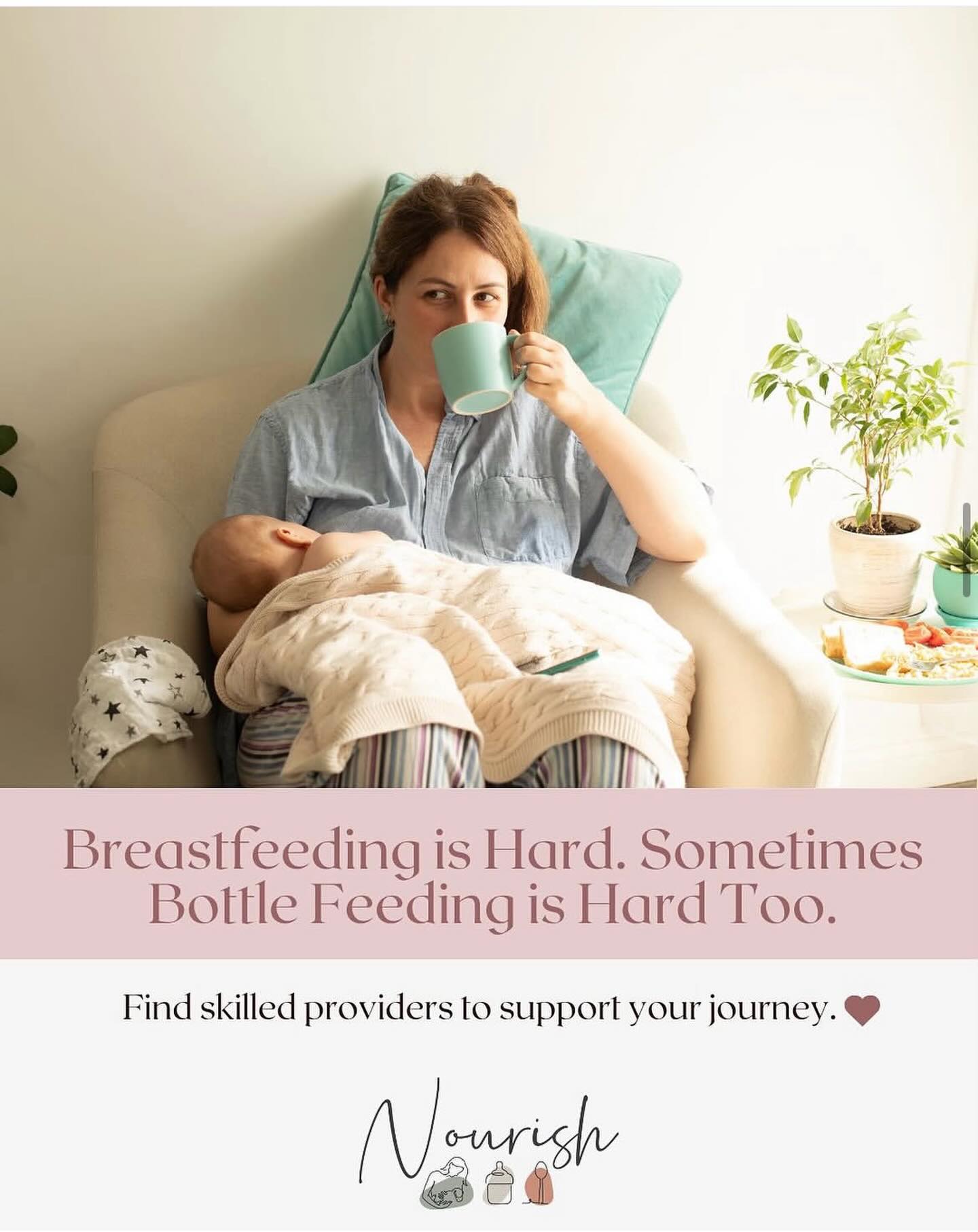 You are not failing. This is HARD. But having a team of providers who can support your feeding journey— can make all the difference. 💛
I struggled with both my girls for different reasons..
Baby #1 - painful latch, she was premature and couldn’t transfer well at breast. Once we discharged from the NICU she struggled to gain weight. We were on what felt like a never ending triple feeding plan. Her pediatrician reprimanded me for breastfeeding a baby with poor weight gain. But she also struggled on the bottle- chewed, gagged, didn’t know what to do with it. I ran back to the NICU for disposable nipples that she could chomp to get milk out (sign of dysfunction), otherwise we were headed for hospital readmission. Talk about mom guilt, on top of NICU trauma! There was a lot of pressure to get my baby to eat. We used a nipple shield forever, I had recurrent plugged ducts, nipple damage. We went to the hospital for outpatient lactation religiously for months. No one ever referred us for feeding therapy. But they should have. All I received was a weighted feed, nipple shield, and affirmation that we were doing great. But we weren’t.
Baby #2- had a seemly good latch and gaining weight, but my oversupply was masking her dysfunction. She nursed constantly. When I started offering bottles in preparation to go back to work, she couldn’t take a bottle 😩 So I ordered every bottle that every friend told me worked for their baby. Still struggling. She could drink, but it was a mess. I knew something wasn’t right. Still, we muddled through. It was months later that I realized she had oral ties. Both of them did. They continued to have more and more issues with feeding as they grew. I was frustrated. As a Speech Pathologist, I could either look for an SLP specialized in feeding and tongue ties, or become one. I chose to become the specialist my girls needed. And I have never looked back. I only wish I would have done it sooner. Now I help other families feed their babies.
I have been in your shoes. Now I have the expertise to support your feeding journey the way I wish I would have had support.