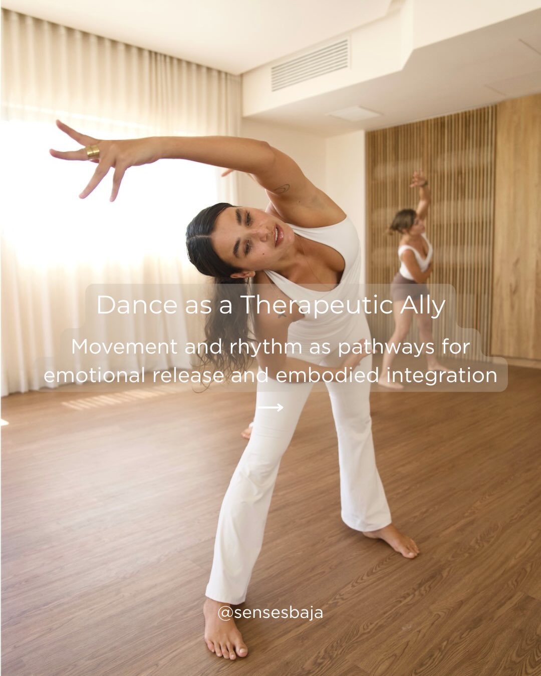 The body doesn’t process experience through words alone.
It processes through sensation, rhythm and movement.
When expression is interrupted - through stress, conditioning or trauma - the body adapts by holding.
Over time this can show up as tension, numbness or disconnection.
From a somatic lens, movement becomes a therapeutic ally when it supports regulation first.
From that place, expression can emerge within capacity, allowing what’s been held to gradually shift and integrate.
Dance offers a direct pathway into this process.
At Senses, we work with movement not as performance, but as a way of listening - and a way of returning to the body.
#embodiment #somatichealing #dance #cabo #movementismedicine
