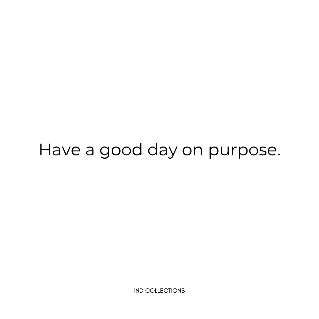 Negativity? Not invited. 😘