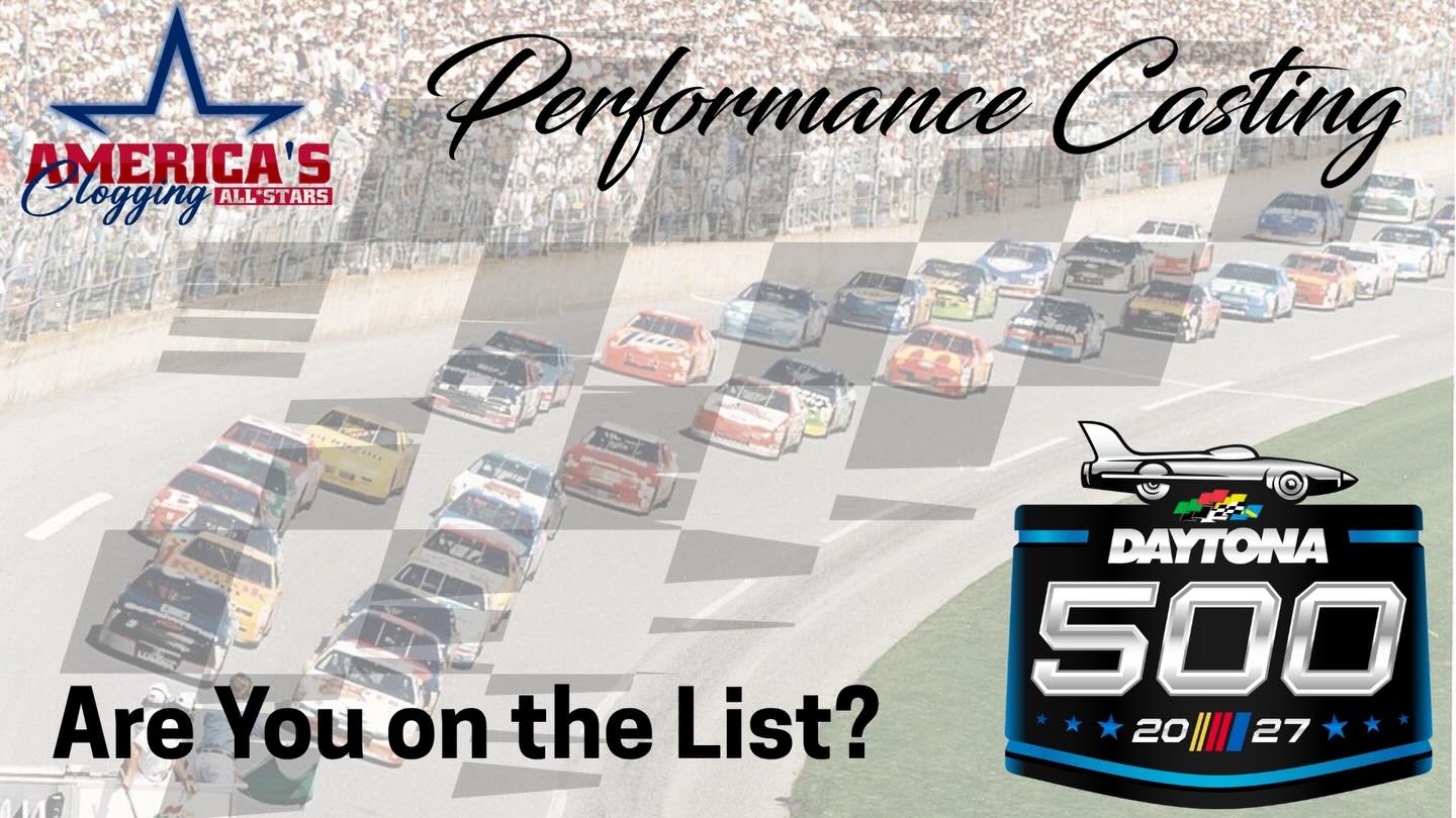 🏁 Final Reminder — Daytona 2027 Performance Casting 🏁
We’ll be carefully selecting dancers for this incredible opportunity and will begin building the team in the coming days from those who have completed the casting submission.
Are you on the list? If not, now is the time to make sure you’re included before selections begin.
Submit here: https://forms.gle/g4vW85X33ZikhgoXA