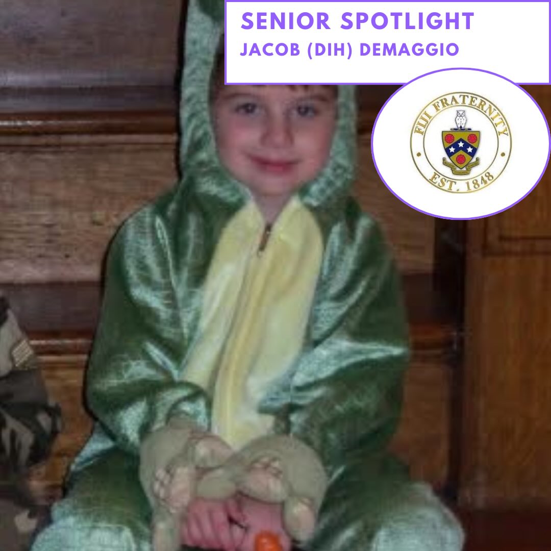 **SENIOR SPOTLIGHT**
Hometown: St. Louis, MO
Major: environmental science
Minor: Spanish
Positions: I’ve served as our Philanthropy Chair, Risk Management Chair, and House Manager
Plans after OWU: Jacob plans to work back in St. Louis before getting his masters degree
Favorite thing about FIJI: “It’s got to be all of the group activities we do. Most of the things we do, we do it as an entire house, and that is something truly special.“
What they’ll miss: “I’ll miss so many things, but I definitely will miss our house: theres no other time in my life when I’ll be able to live with this many people I consider my brothers.”