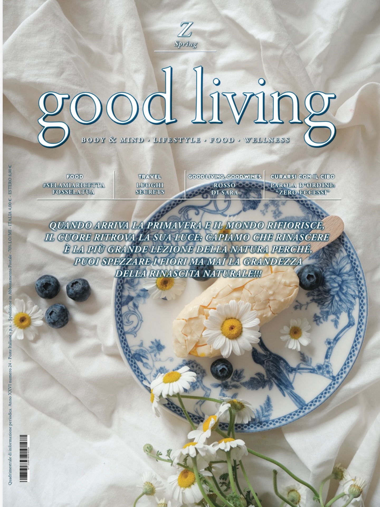 Grazie Primavera che ogni anno ci insegni a rinascere 🌸
Con grande entusiasmo della redazione, il nuovo attesissimo numero di Good Living Magazine e’ ora disponibile online in versione digitale!
SCARICA LA TUA COPIA ONLINE dal sito www.goodliving.it o dalla link in bio.
.
#primavera #goodliving #joyofliving